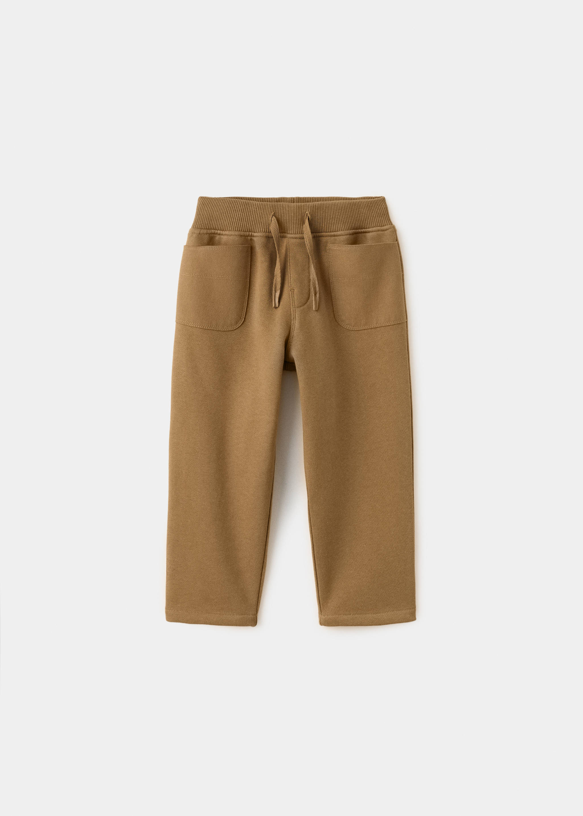 Cotton drawstring joggers - Article without model