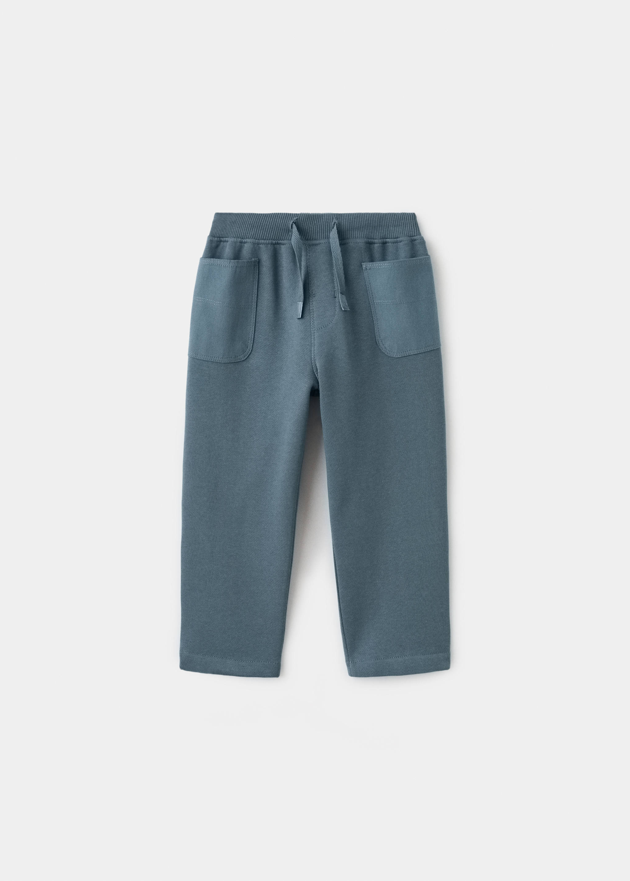 Cotton drawstring joggers - Article without model