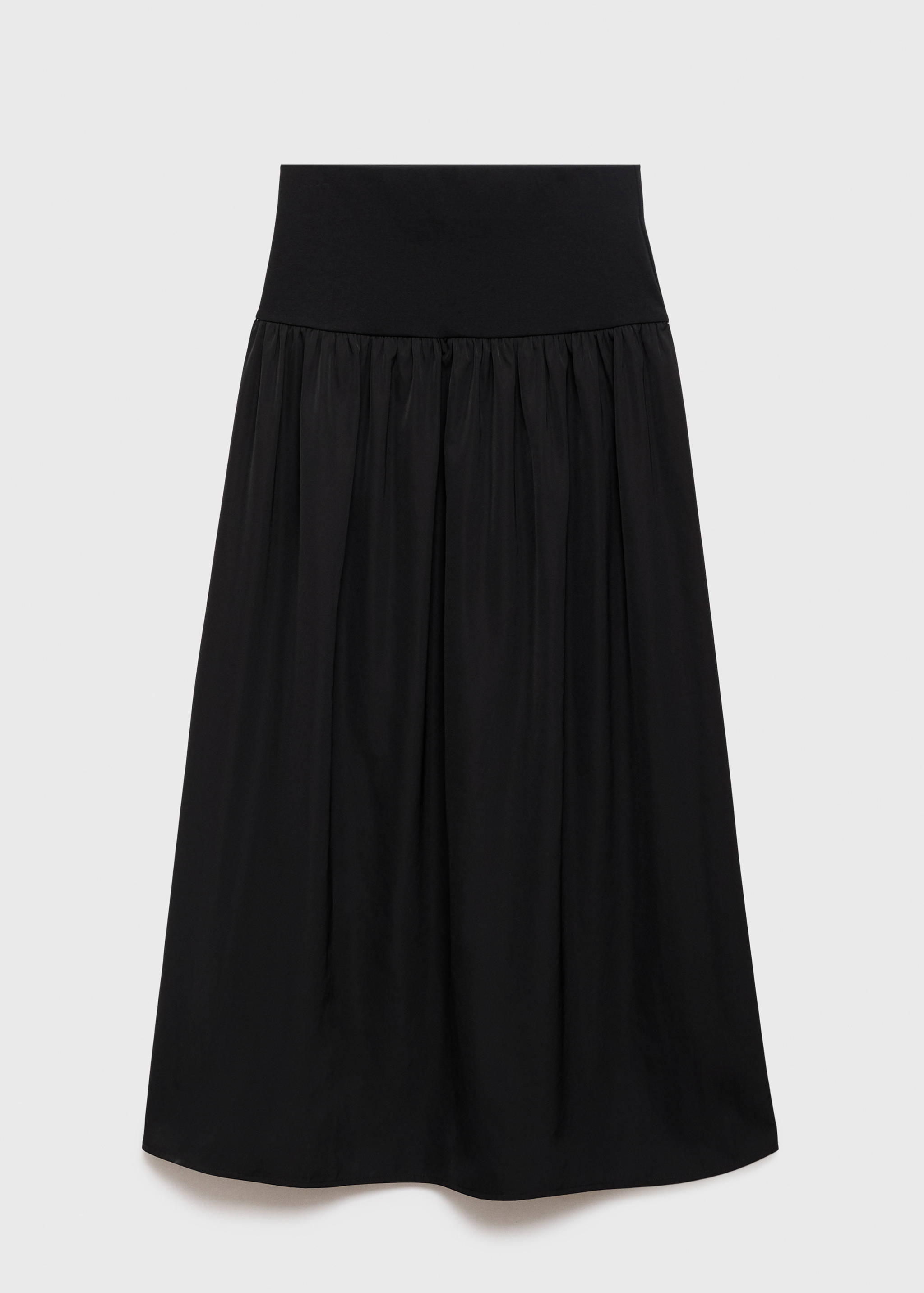 Gathered A-line skirt - Article without model