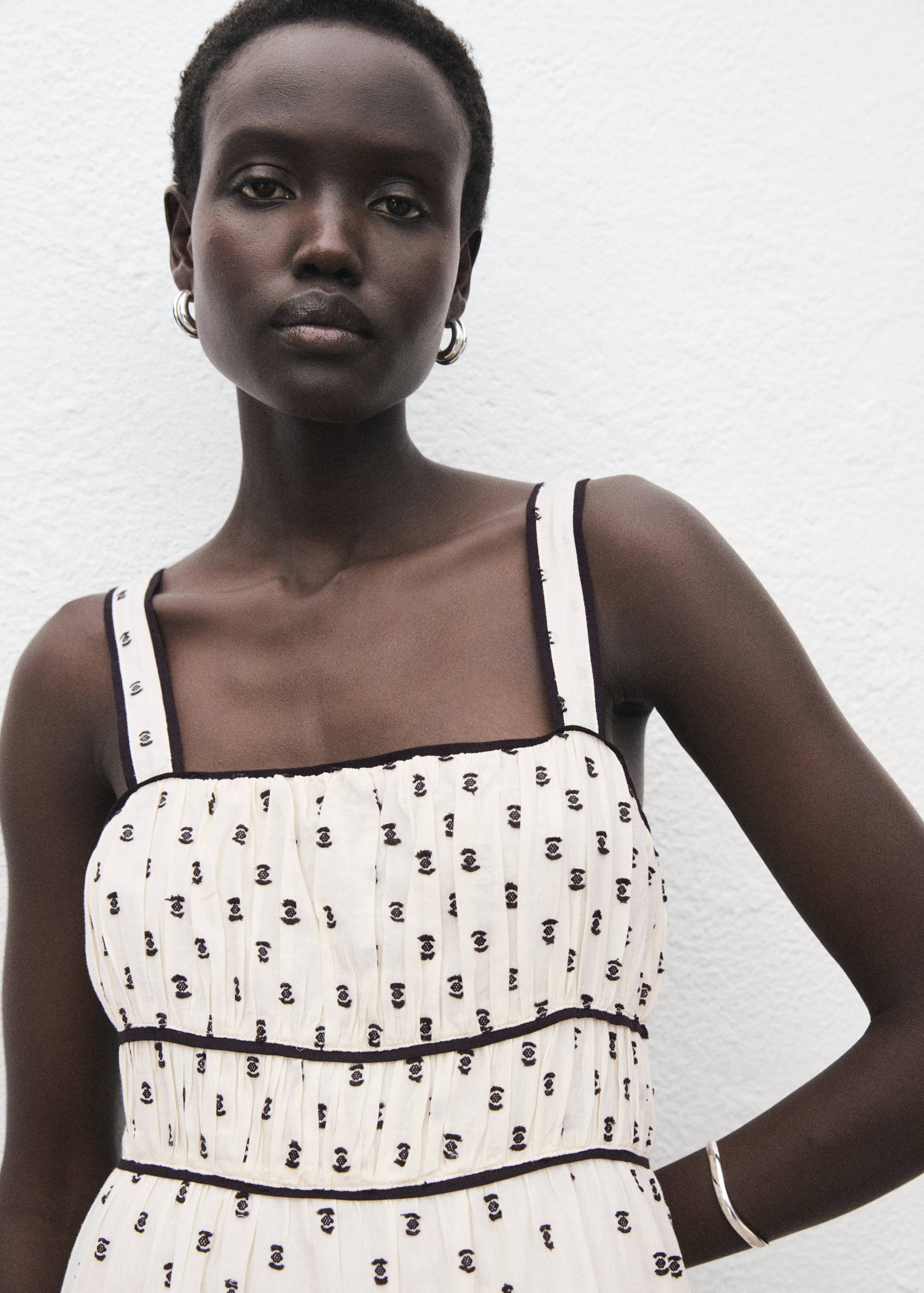 Plumeti midi dress - Details of the article 1