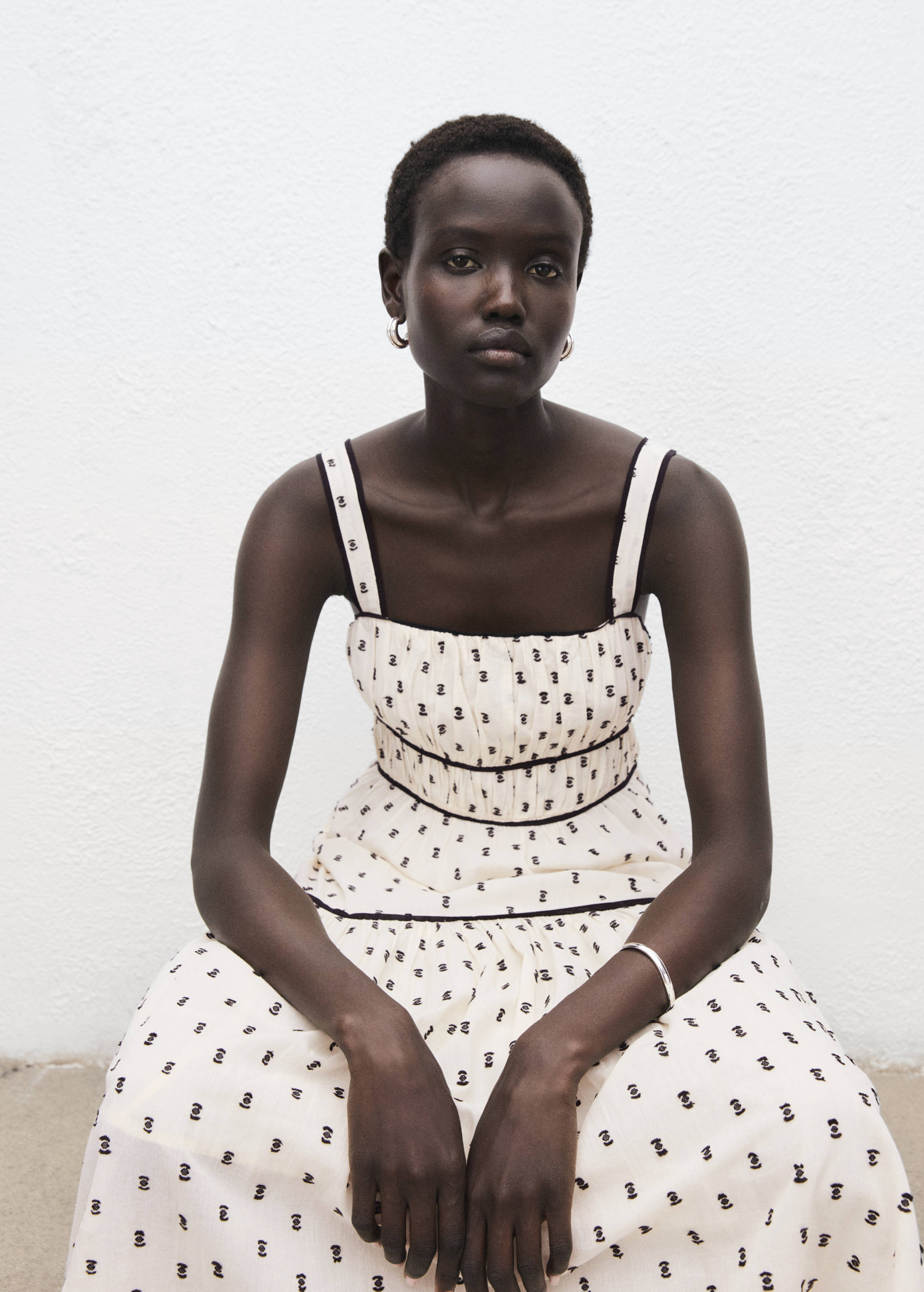 Plumeti midi dress - Details of the article 2