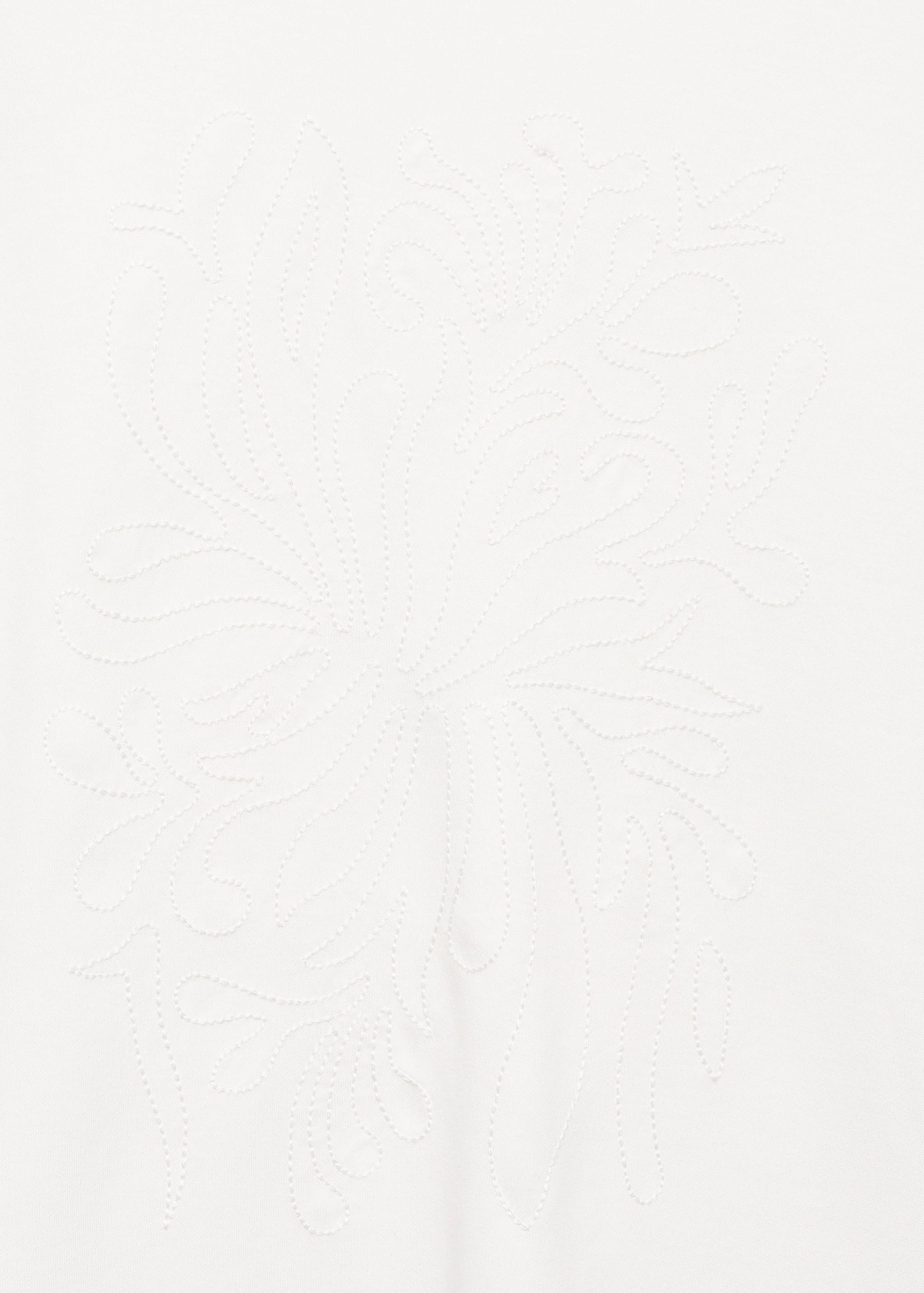 Cotton sleeveless t-shirt - Details of the article 0