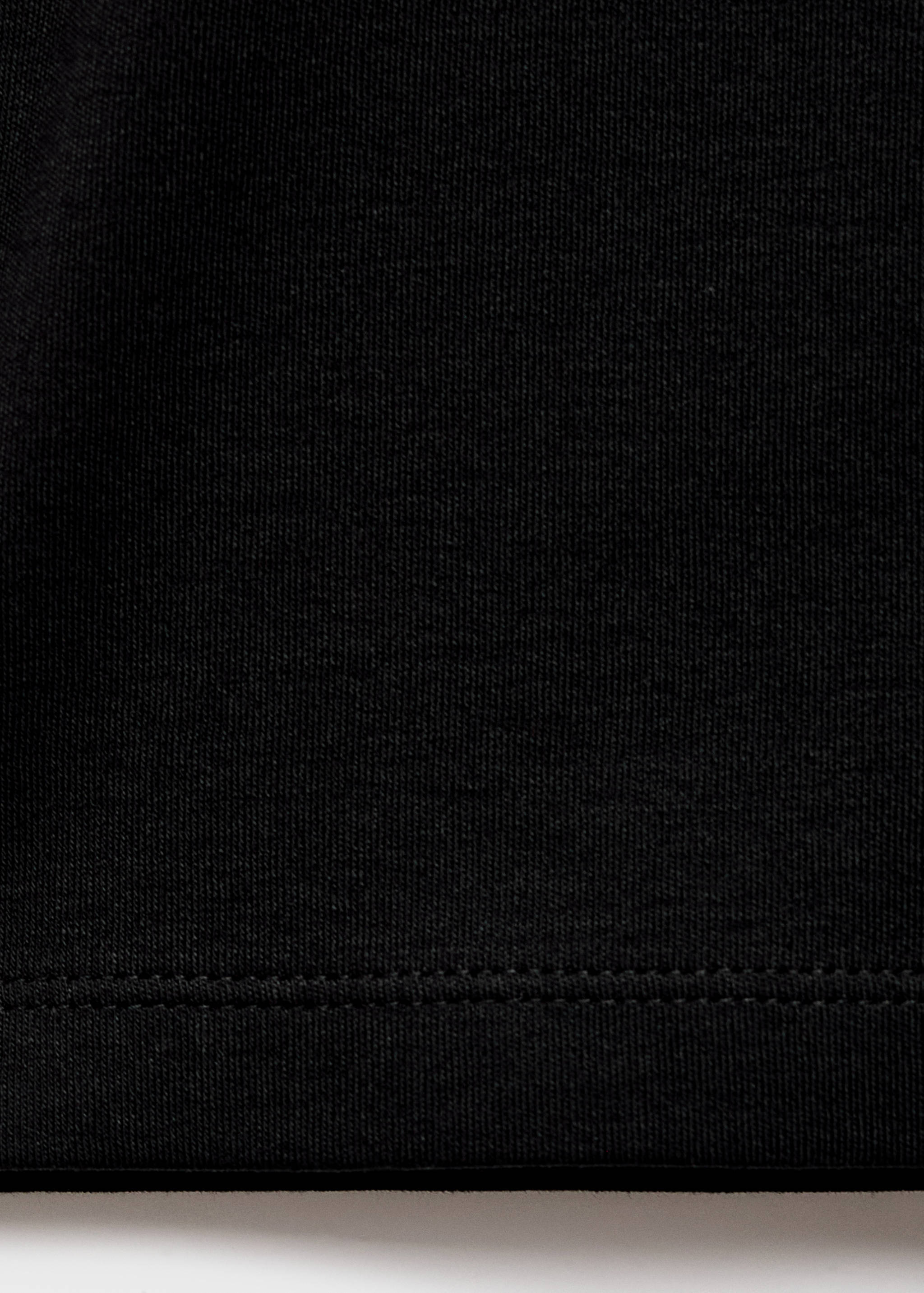 Cotton sleeveless t-shirt - Details of the article 0