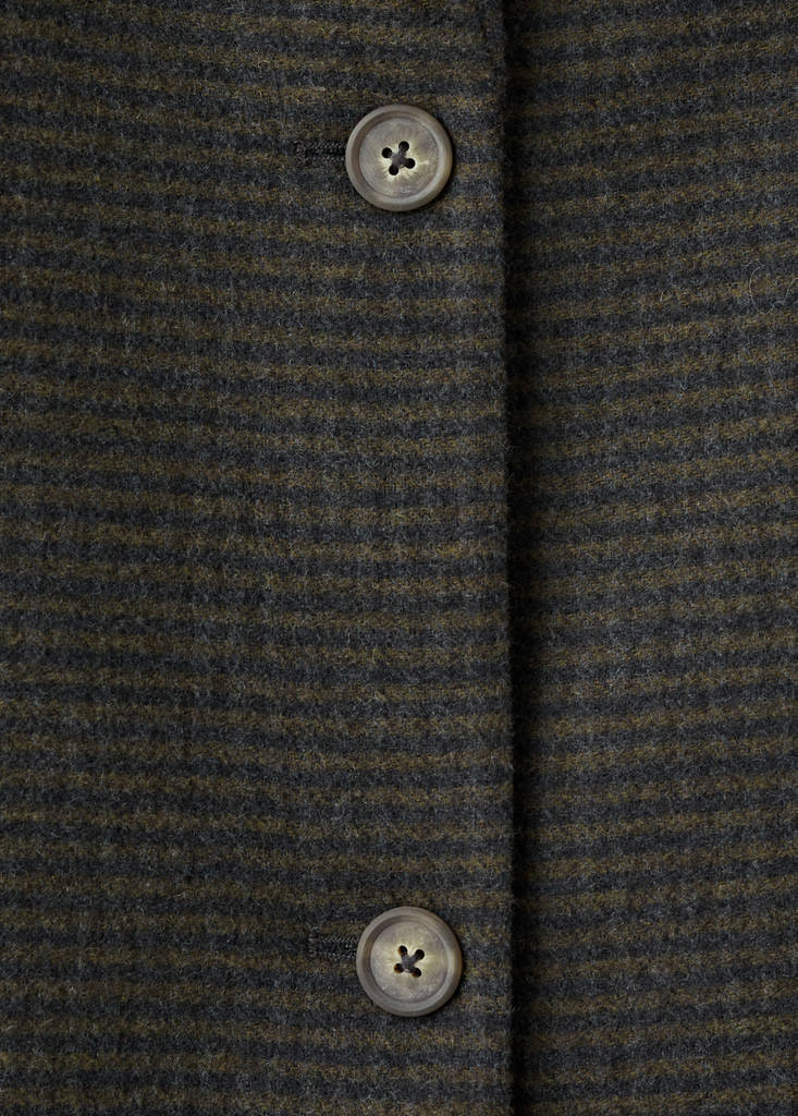 Long cloth coat — Grey