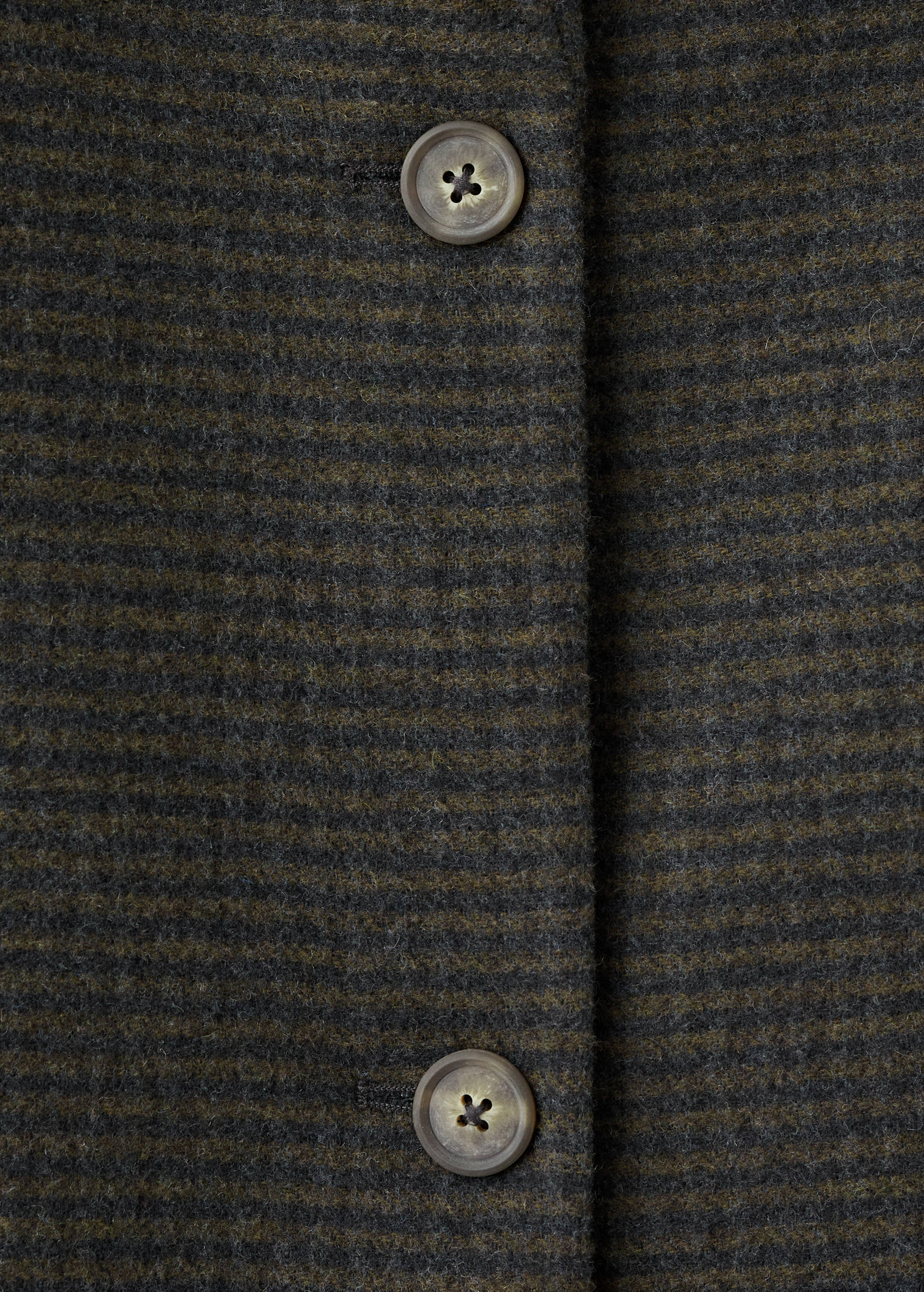 Длинное пальто в клетку - Деталь изделия 8