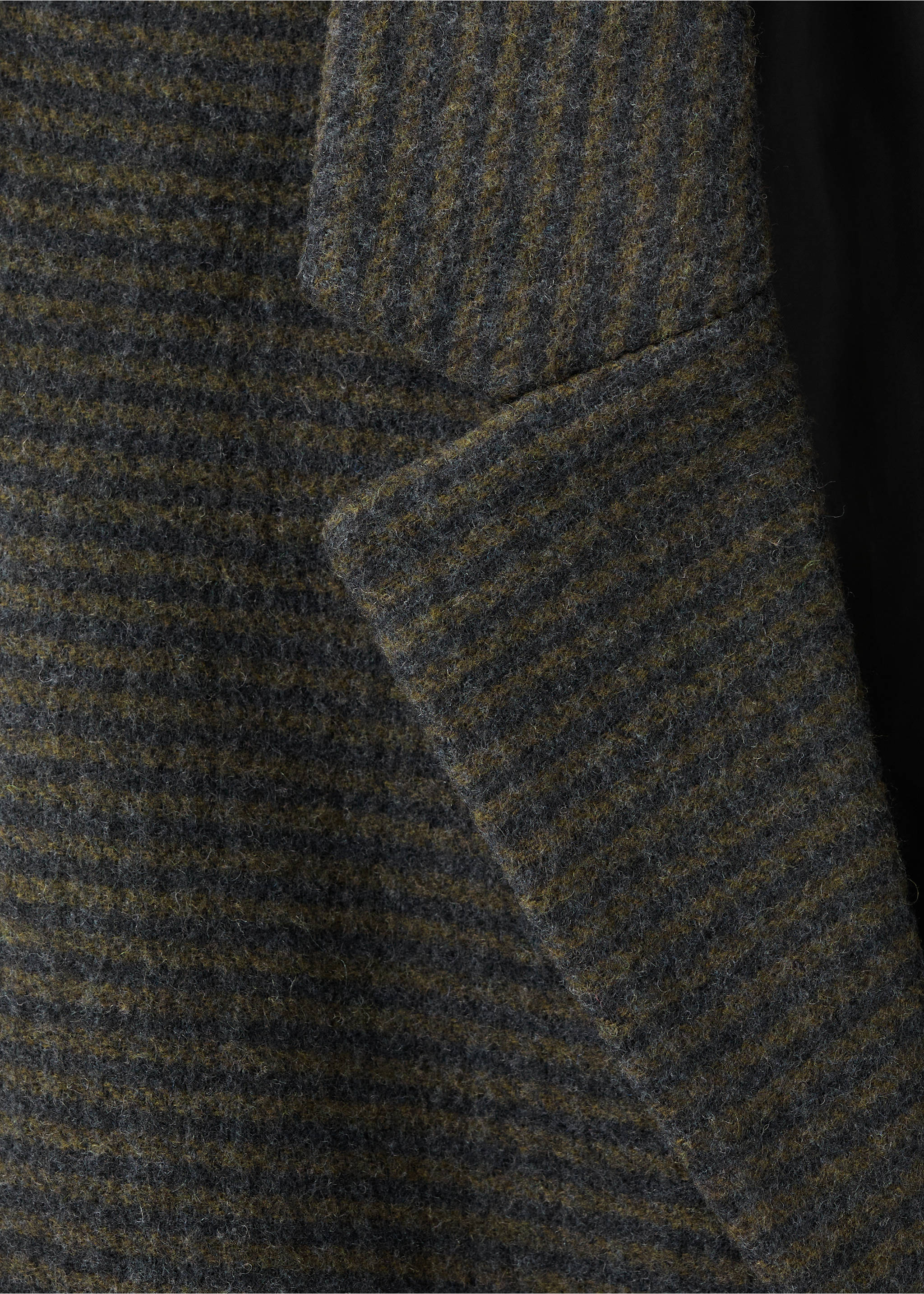 Abric llarg quadres - Detall de l'article 0, Gris. Ref: 17087120-00.