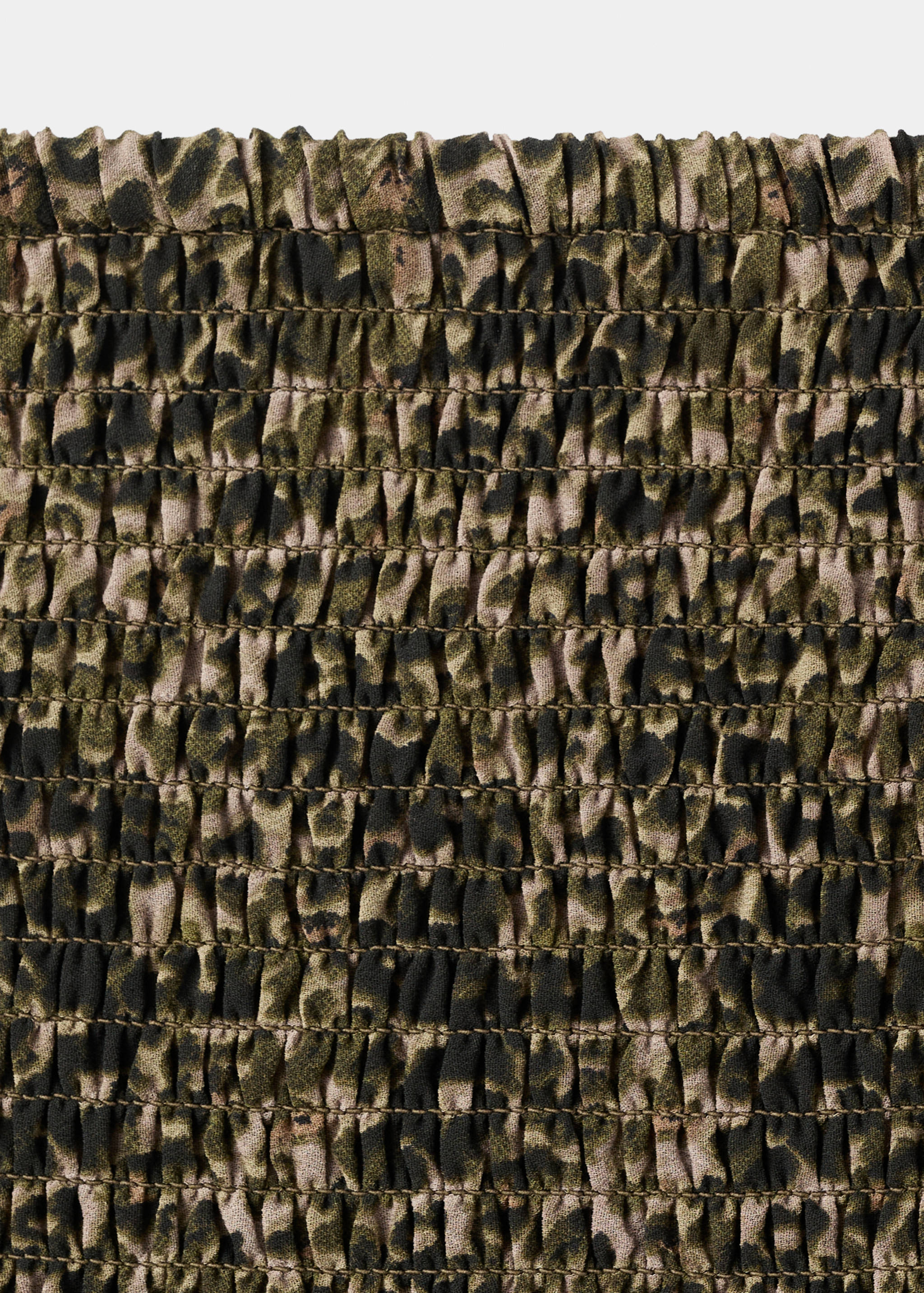 Printed skirt with ruffles - Details of the article 8