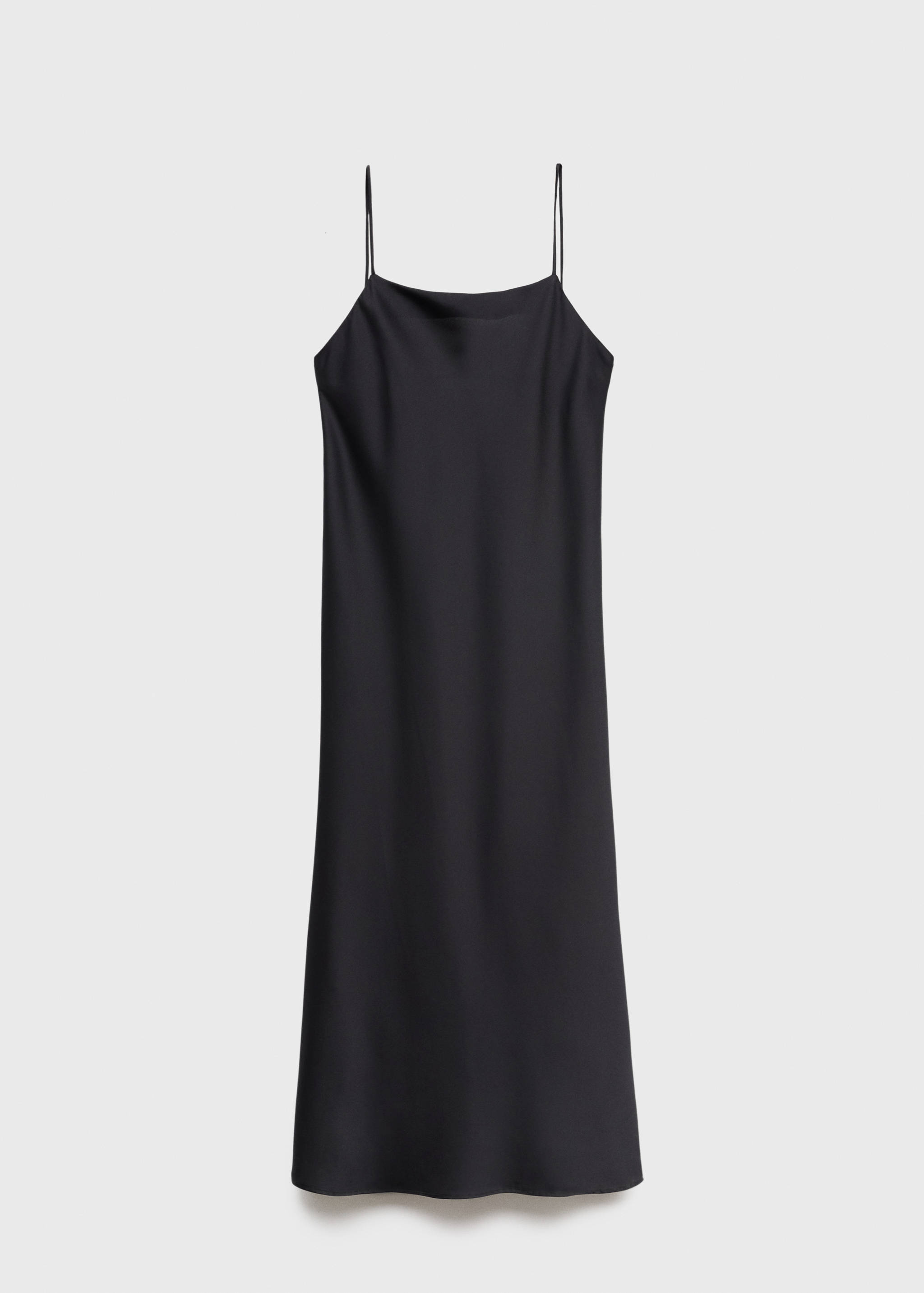 Satin midi-nightdress - Article without model