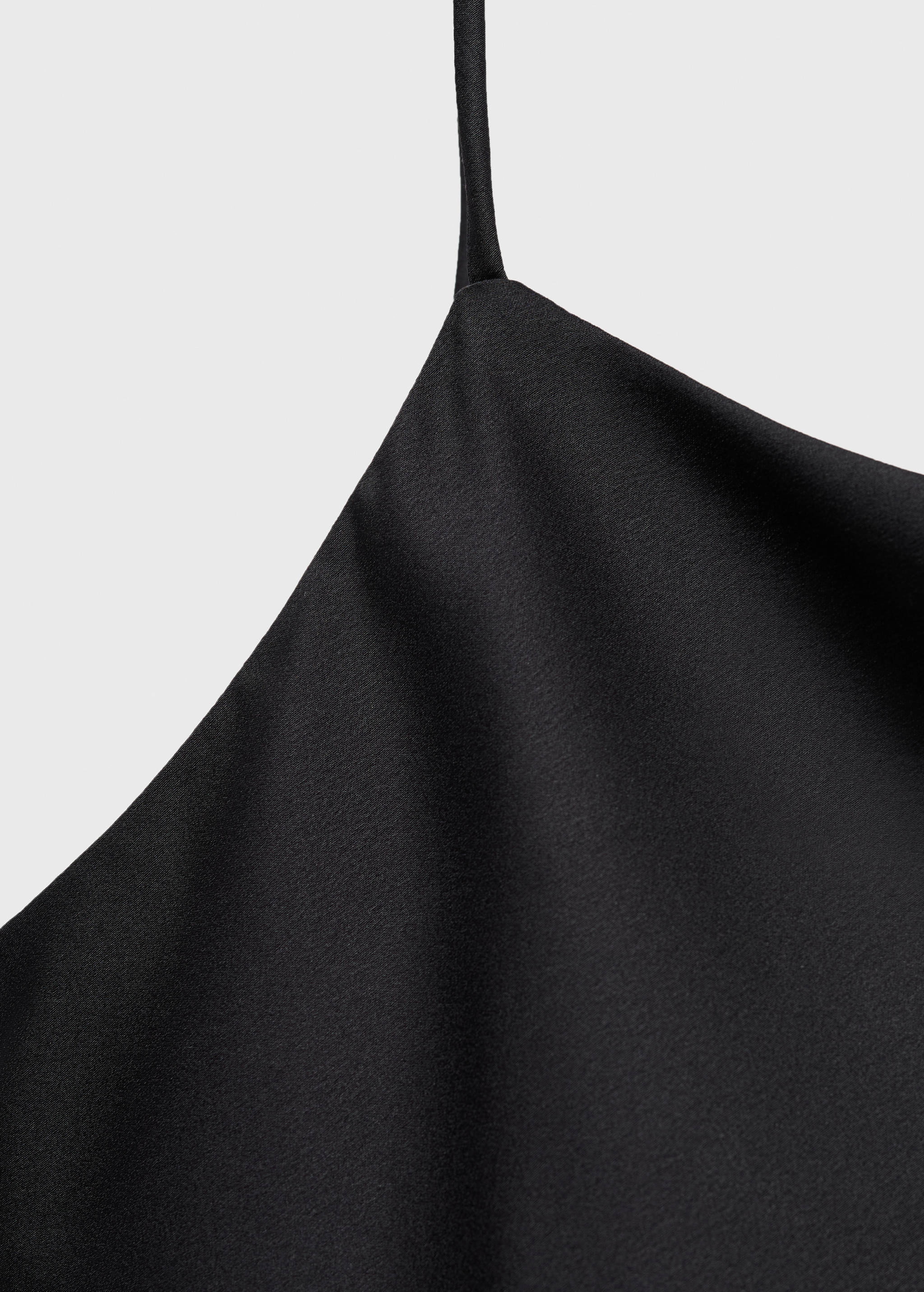 Satin midi-nightdress - Details of the article 8