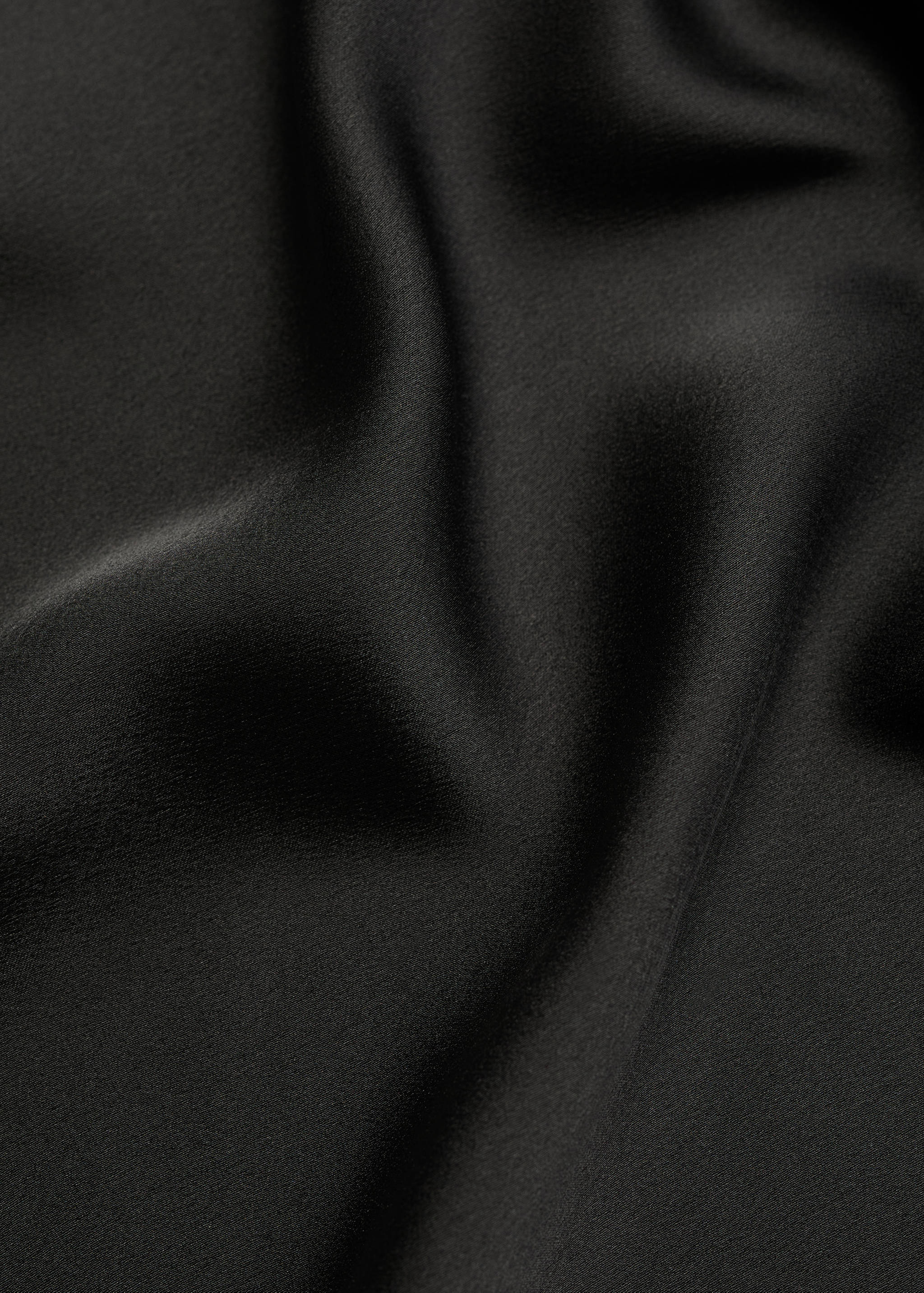 Satin midi-nightdress - Details of the article 0