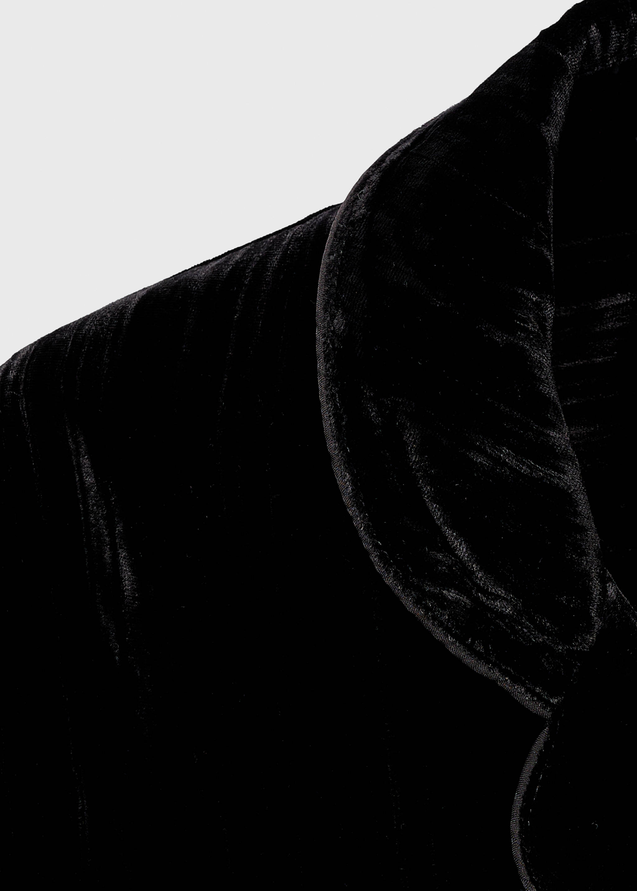 Camisa de veludo sedoso - Pormenor do artigo 8