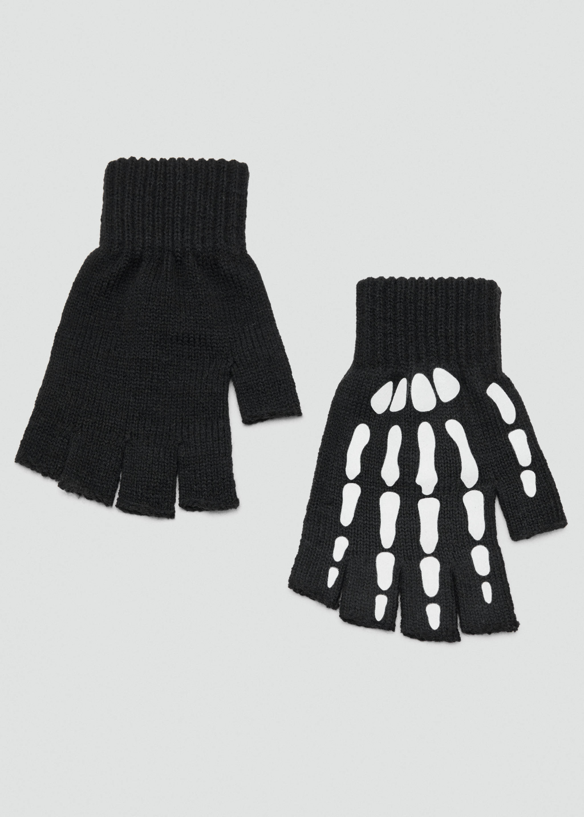 Skeleton mittens - Article without model