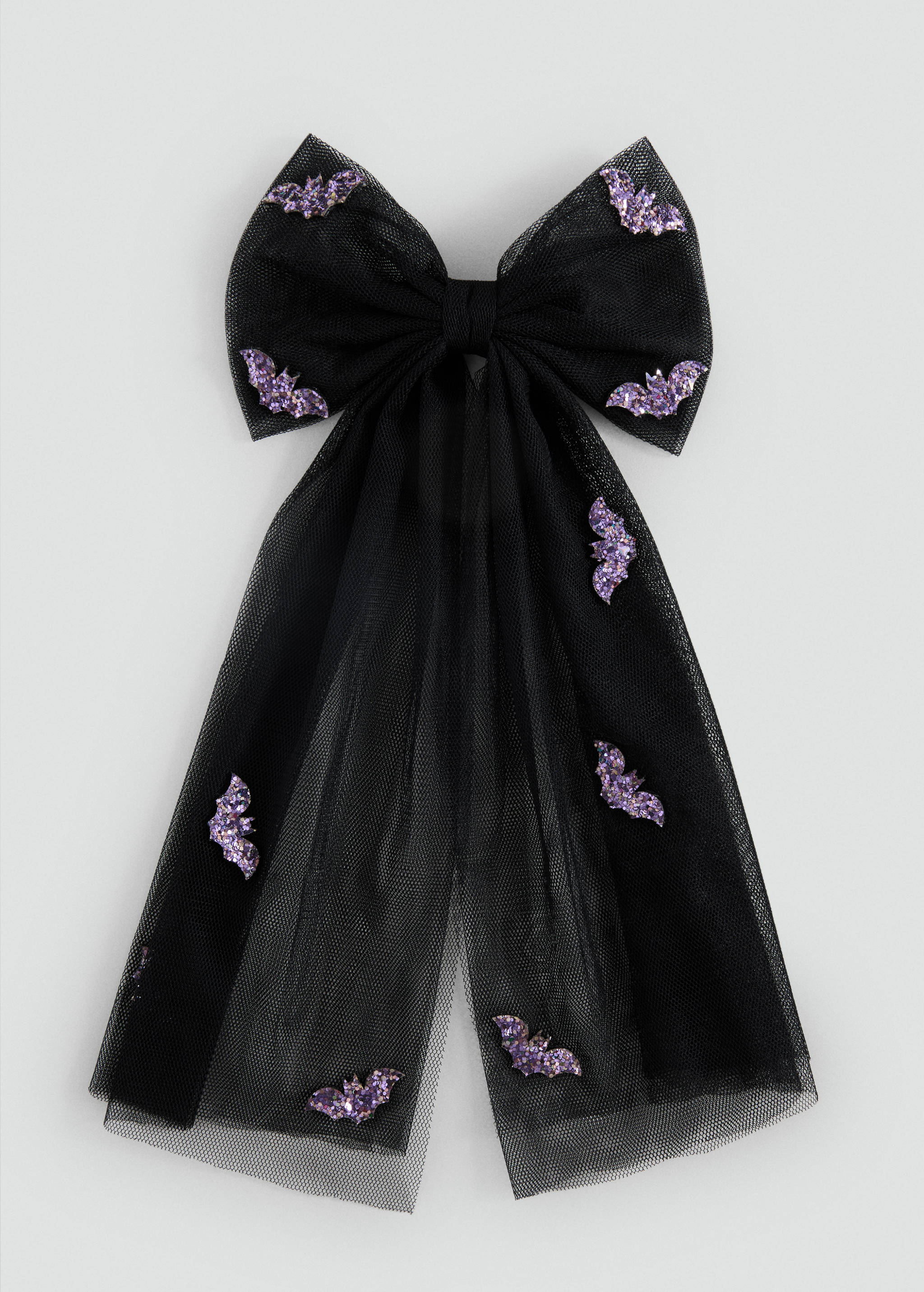 Bat barrette with bow - Article without model