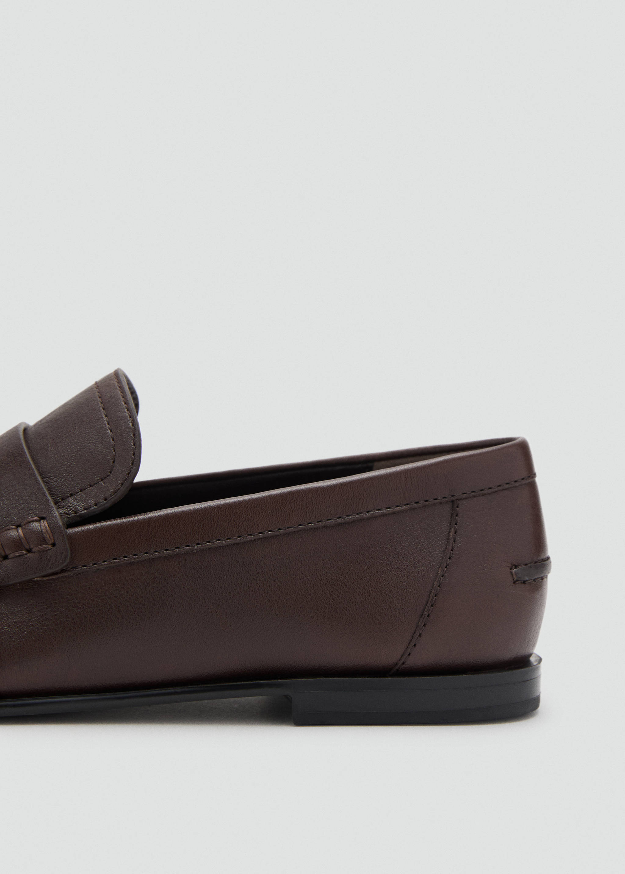 Leather penny loafers - Details of the article 1