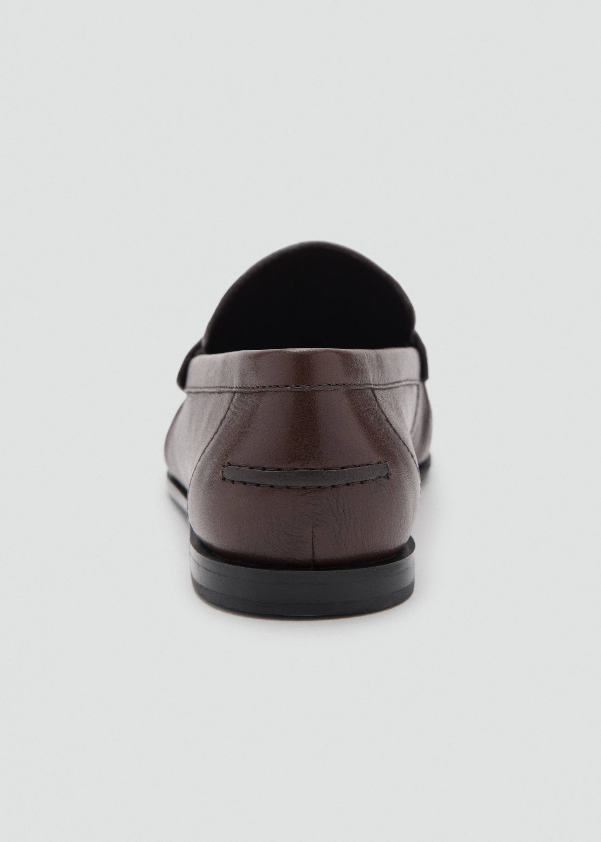 Leather penny loafers - Details of the article 2