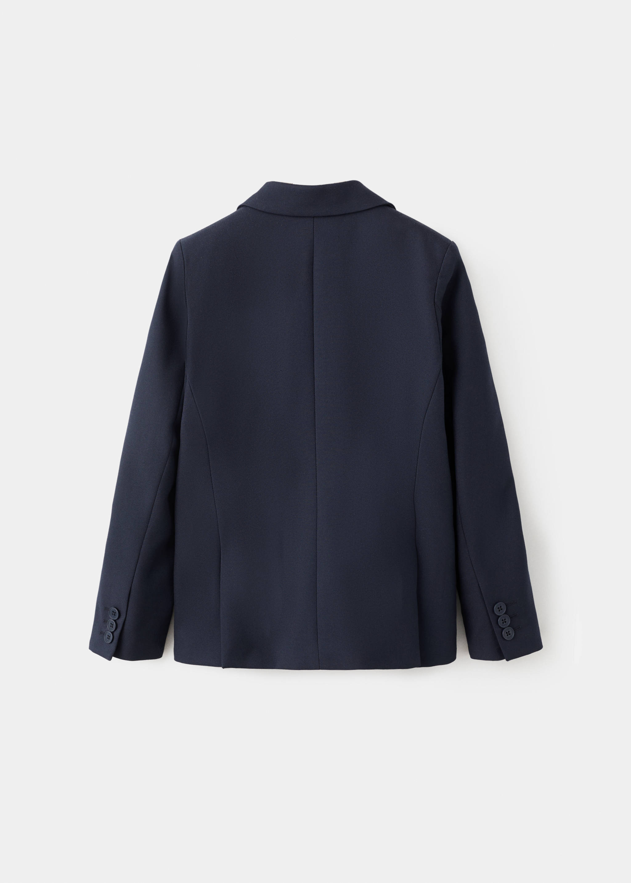 Essential cotton-blend blazer - Reverse of the article