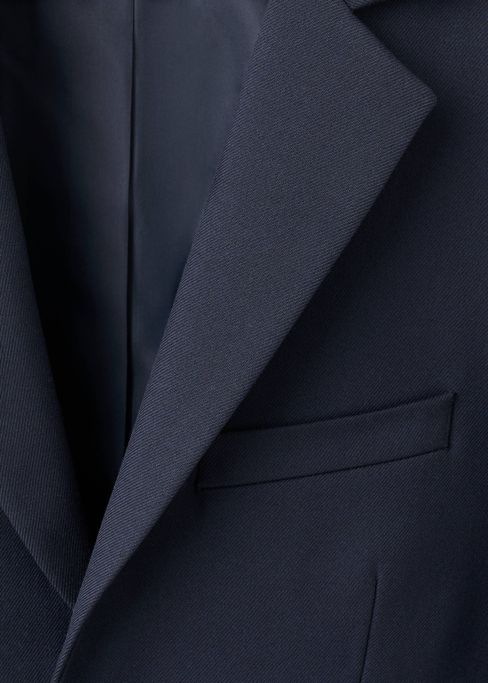 Essential cotton-blend blazer - Details of the article 8
