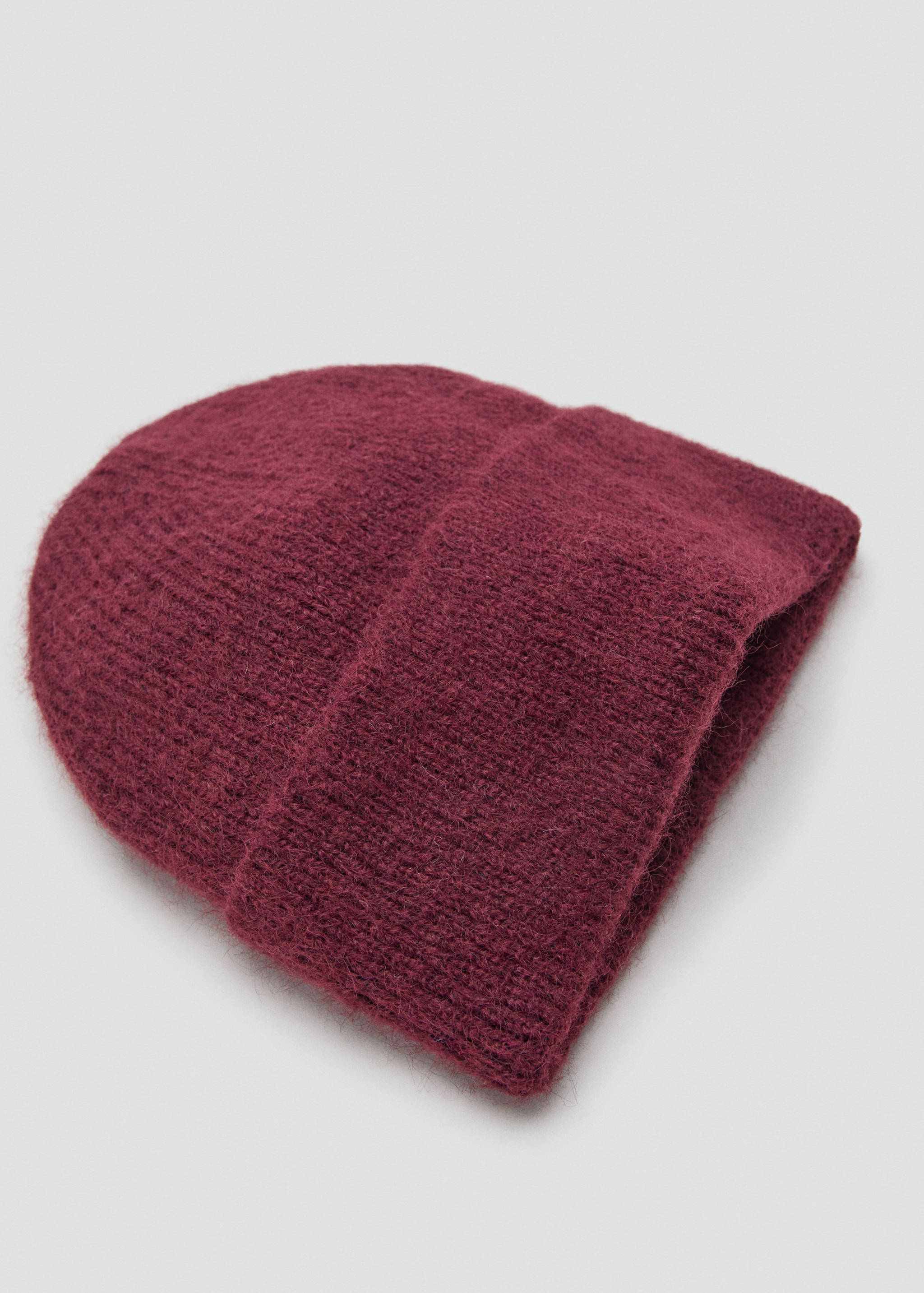 Rib-knit cap - Medium plane