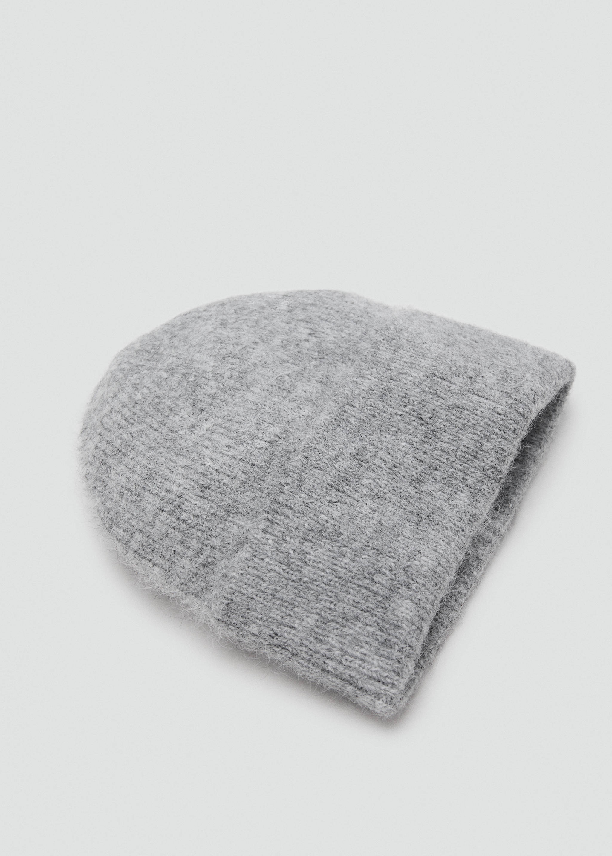 Rib-knit cap - Medium plane