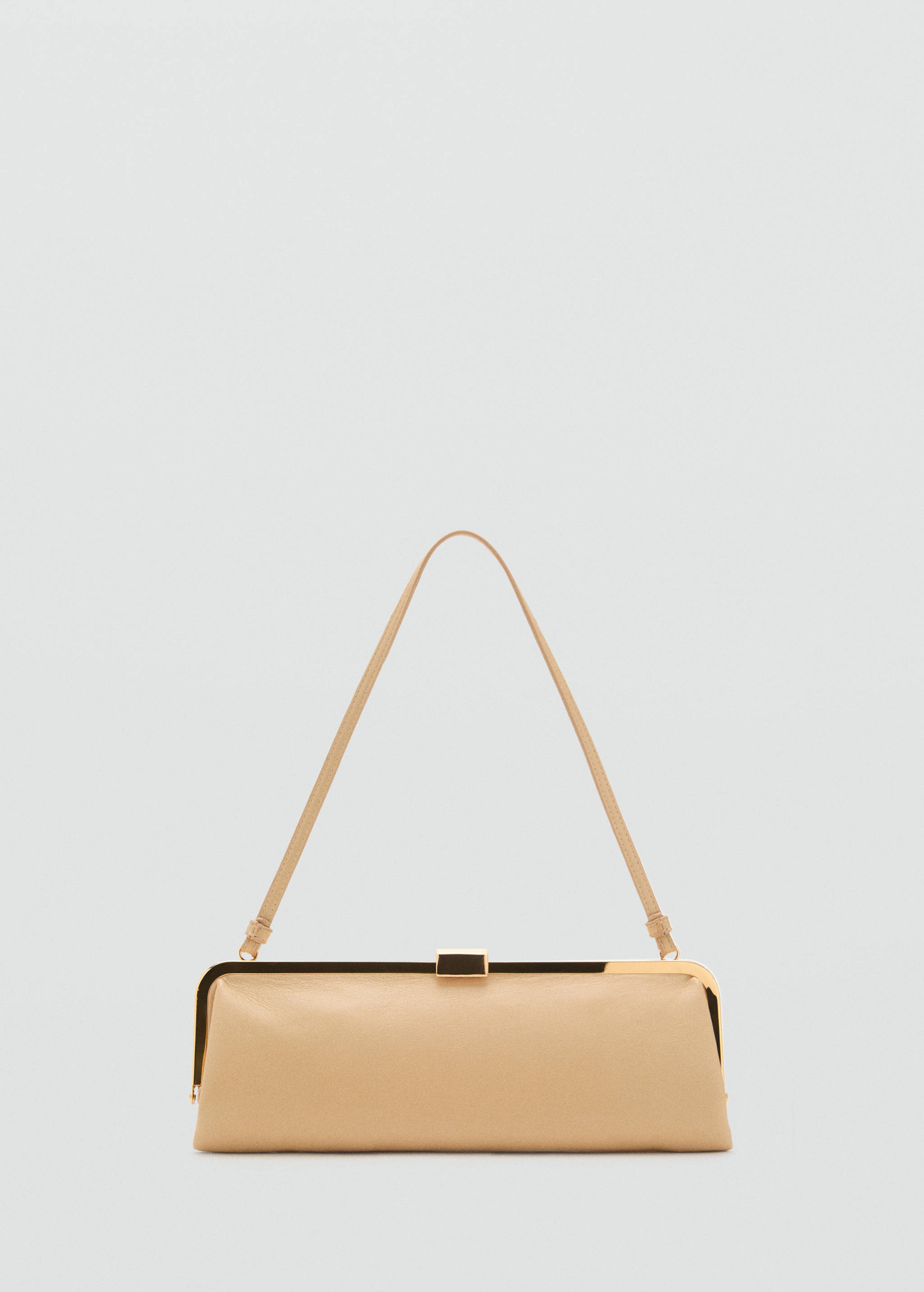 Metallic clutch handbag - Article without model