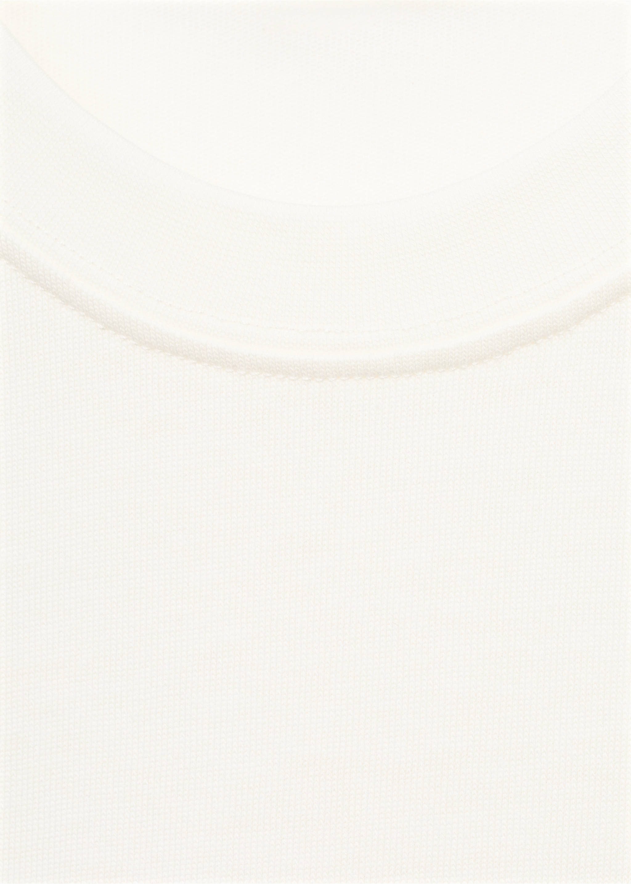 Футболка 100% хлопок с текстом - Деталь изделия 0, Грязно-белый. Ref: 17087770-00.