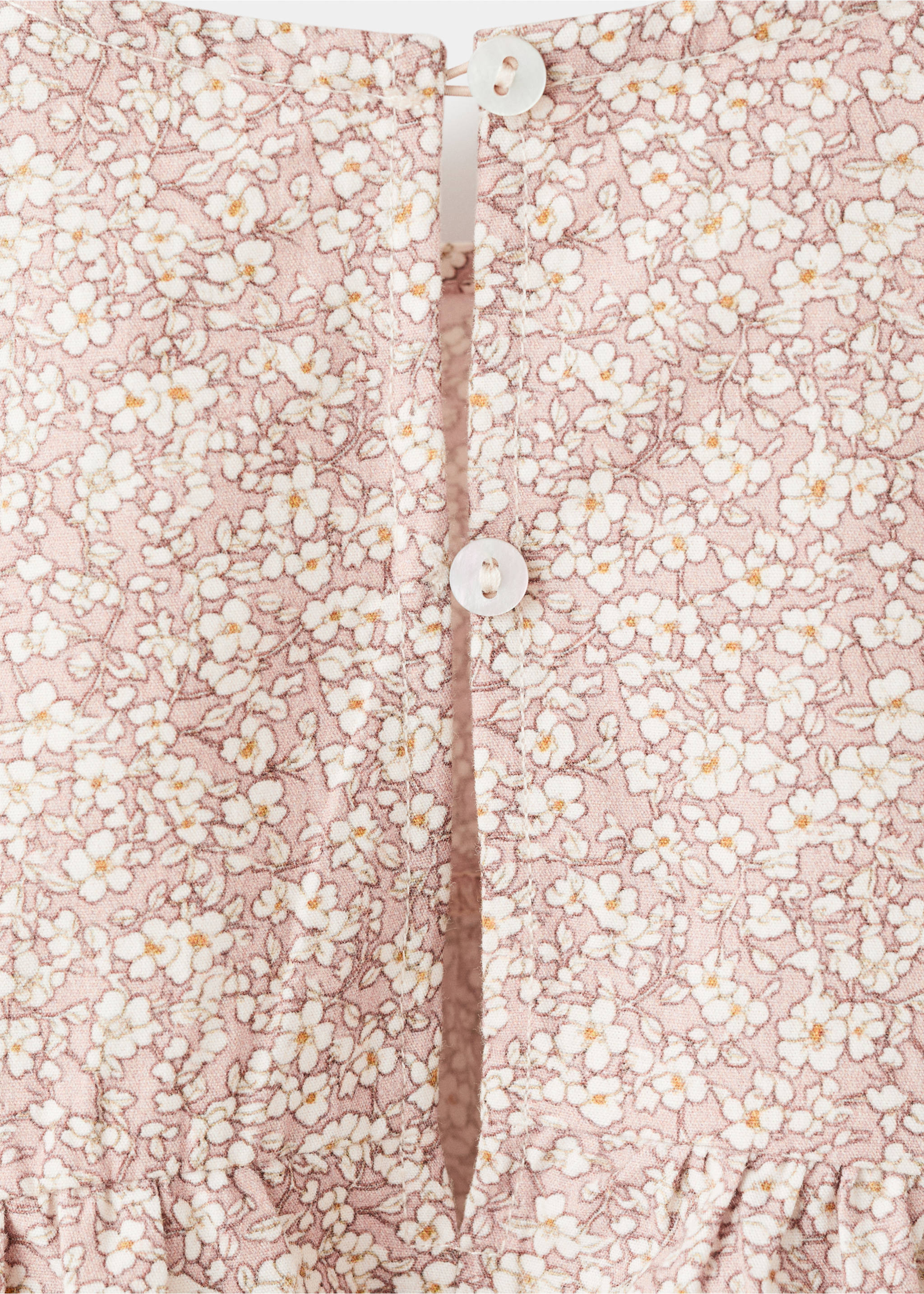 Vestido floral - Detalle del artículo 0, Rosa. Ref: 17087771-00.