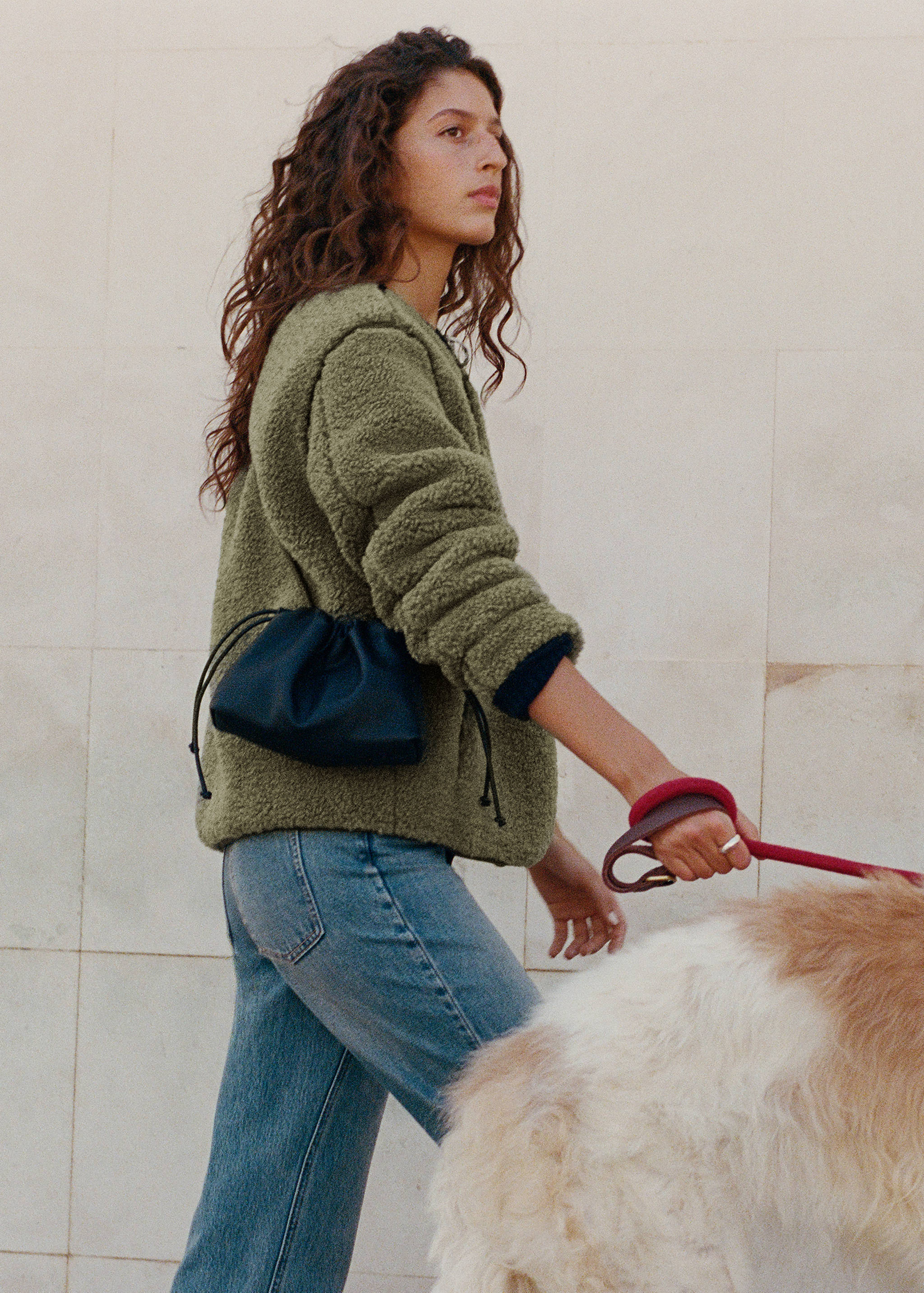 Sac seau cuir synthétique - Plan général