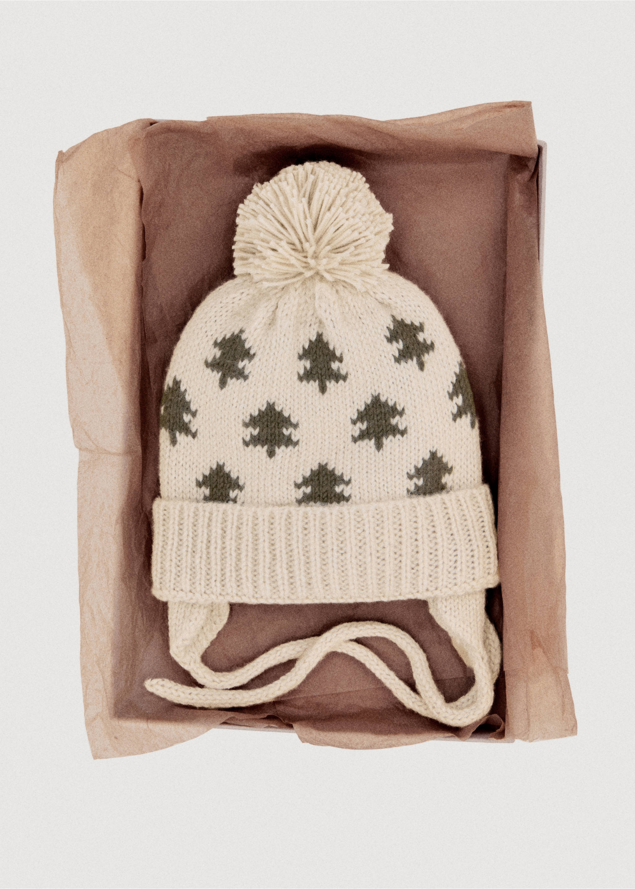 Gorro bordado borla - Detalle del artículo 7, Arena. Ref: 17087774-00.