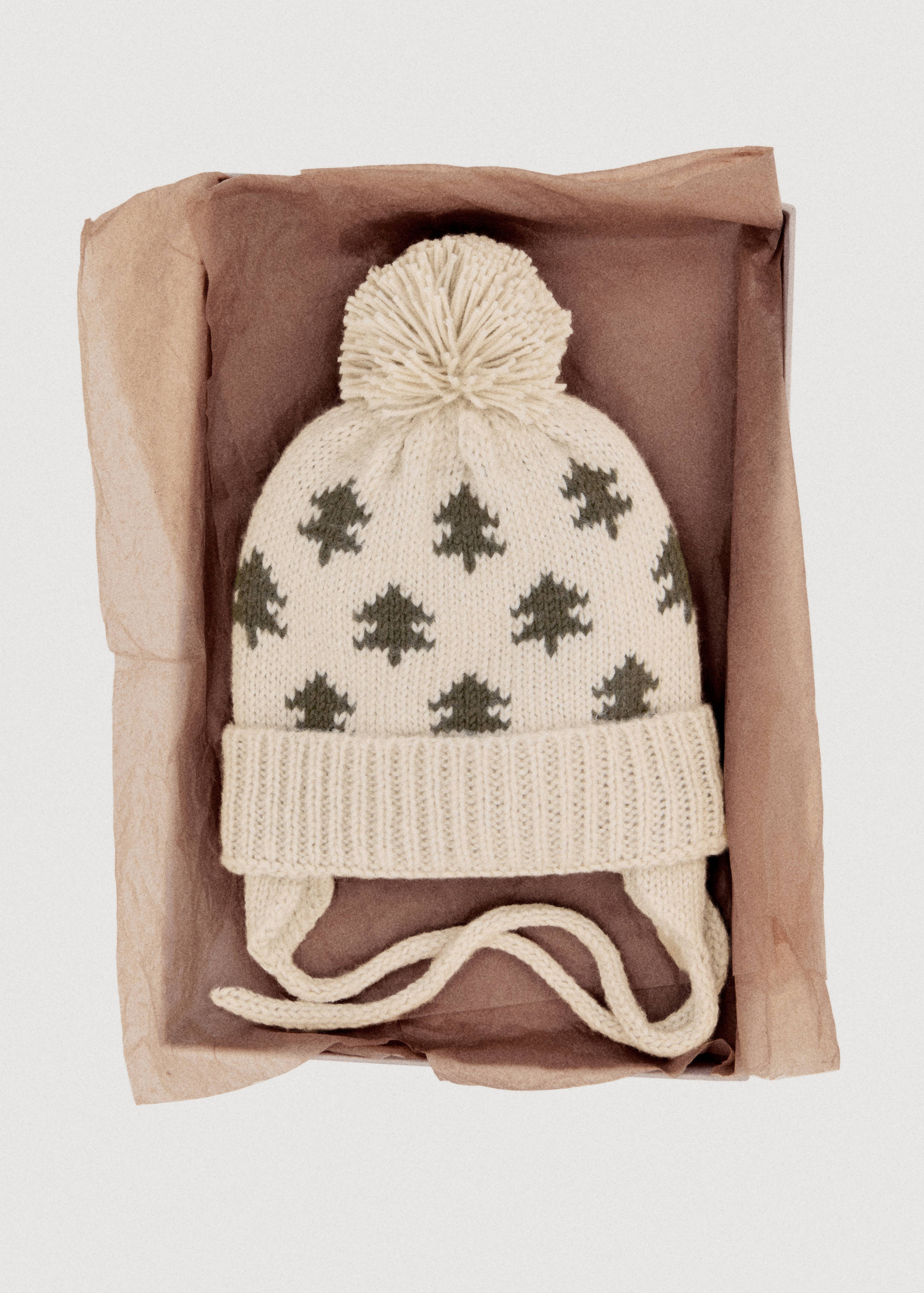 Bonnet brodé à pompon - Détail de l'article 7