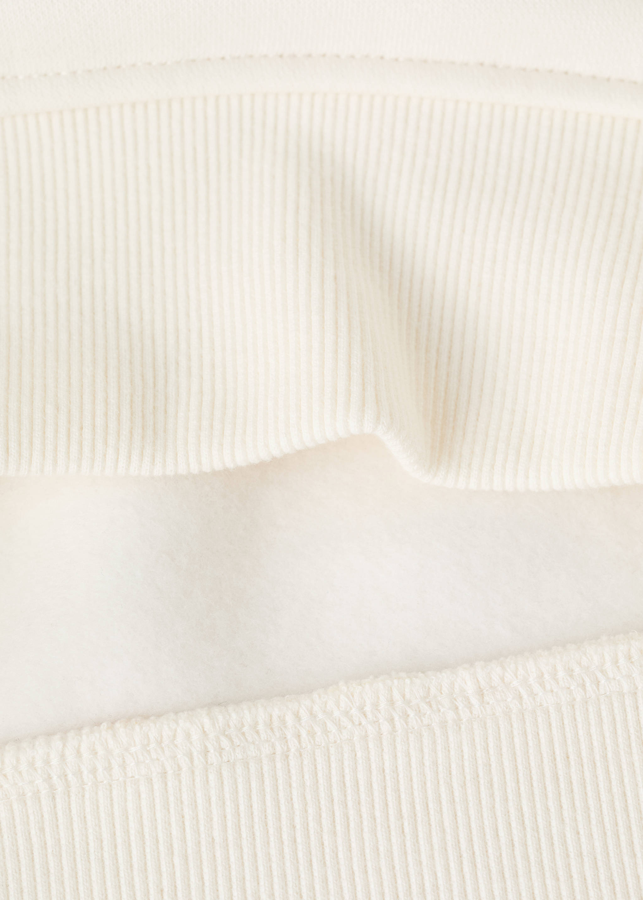 İşlemeli pamuklu sweatshirt - Ürün detayı 0