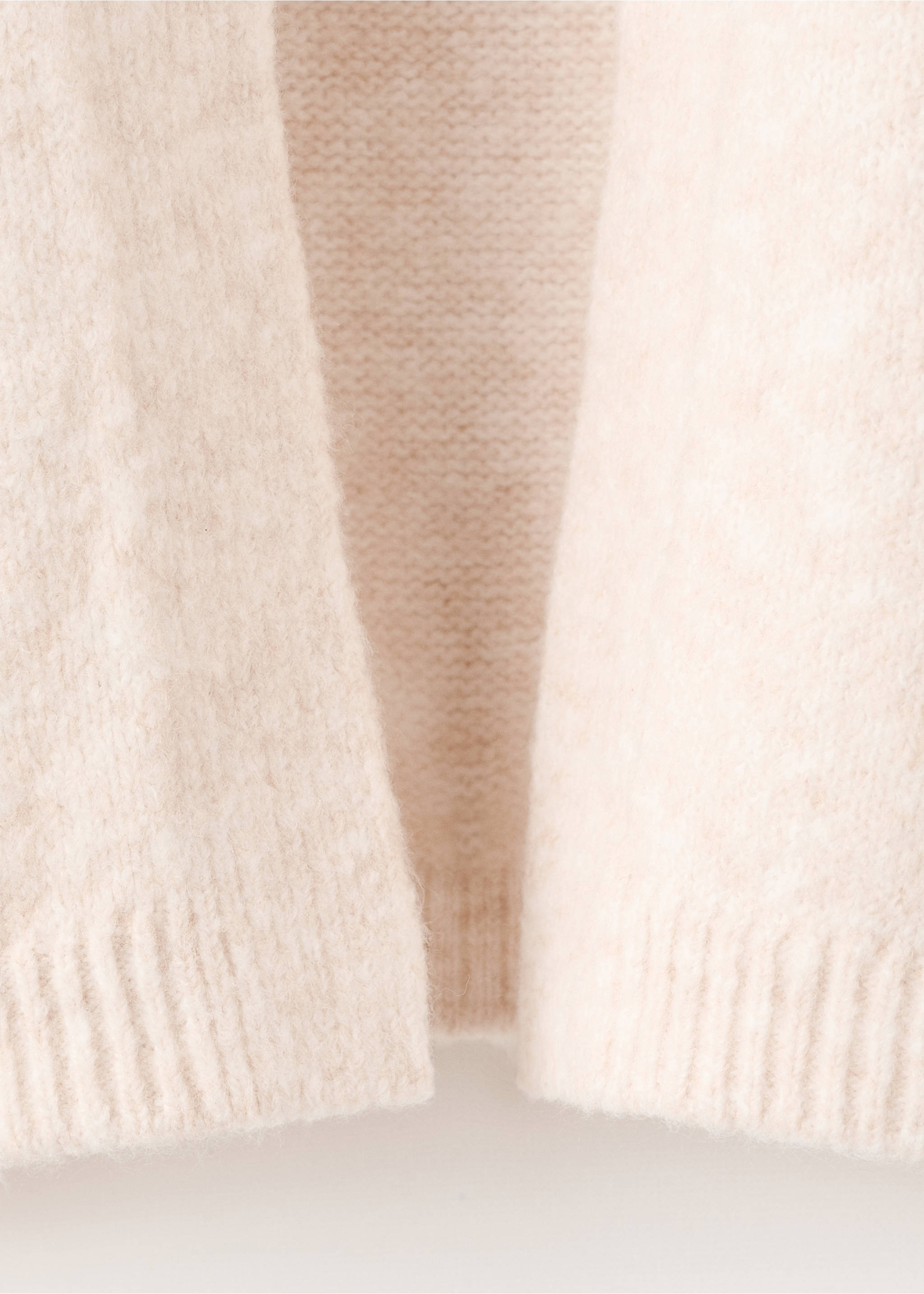 Cárdigan punto - Detalle del artículo 8, Beige. Ref: 17087785-00.