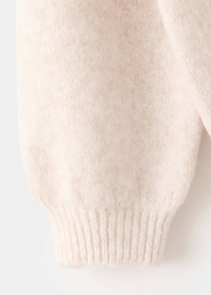 Knit cardigan — Beige