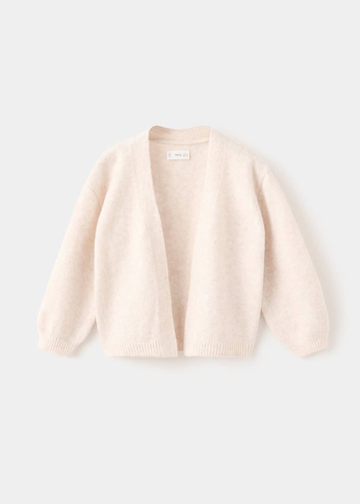Knit cardigan — Beige