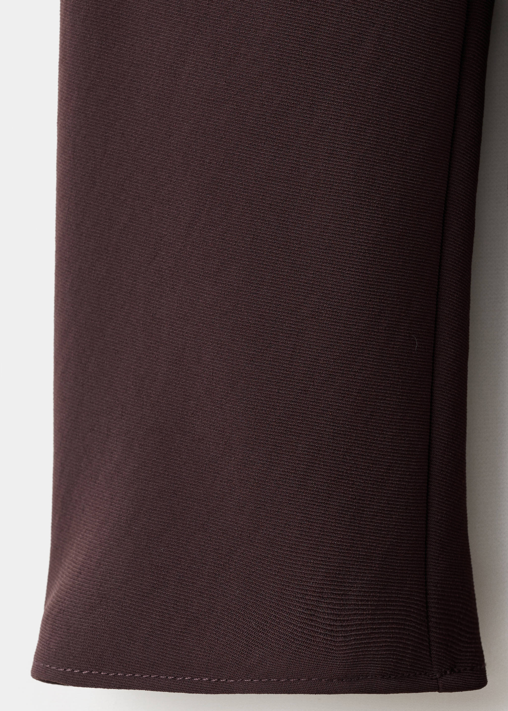 Blouse with asymmetrical neckline - Details of the article 0