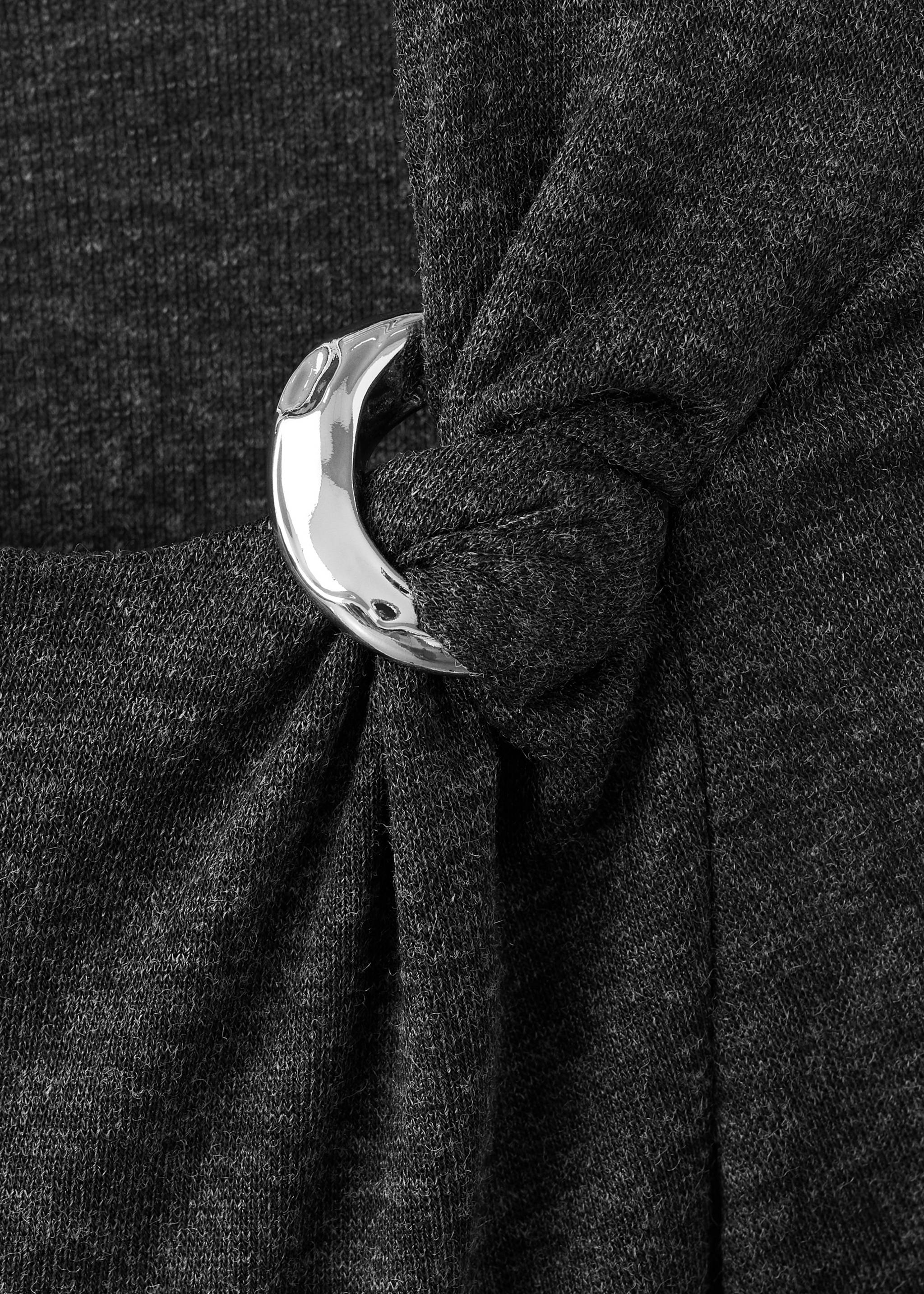 Metal detail T-shirt - Details of the article 8