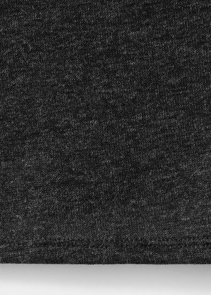 Metal detail T-shirt — Grey