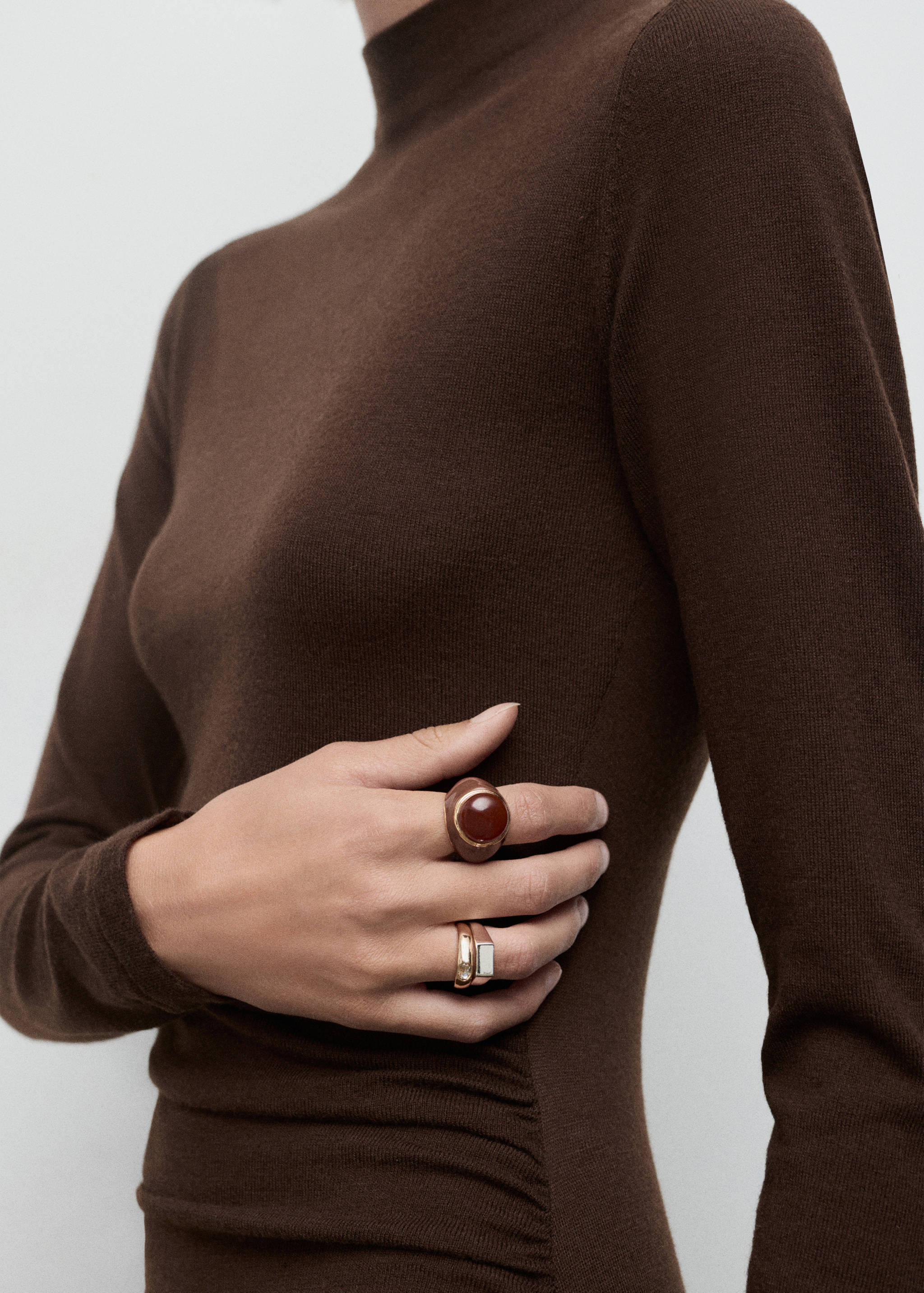 Robe maille col montant - Détail de l'article 1