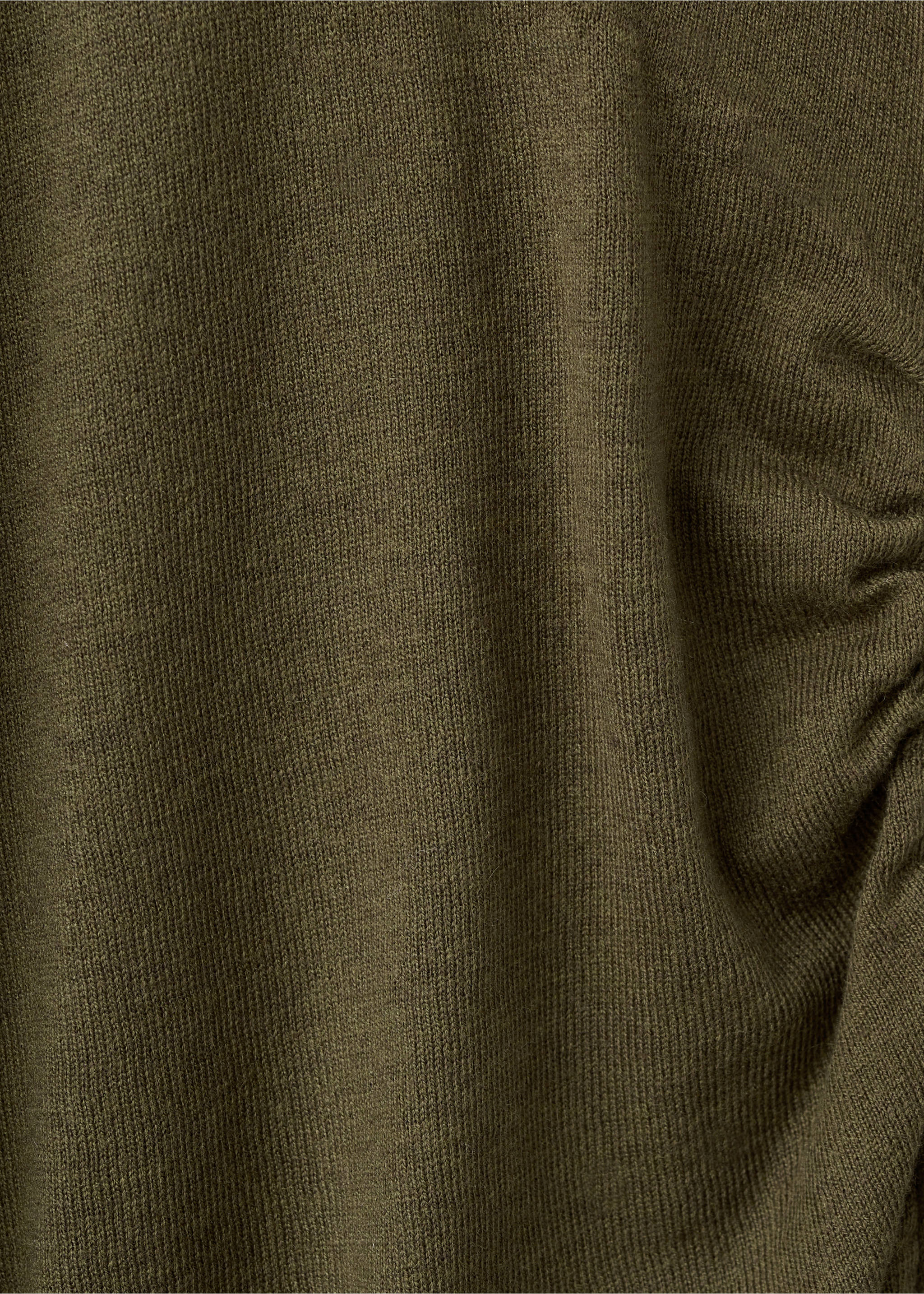 Robe maille col montant - Détail de l'article 0, Kaki. Ref: 17087799-00.