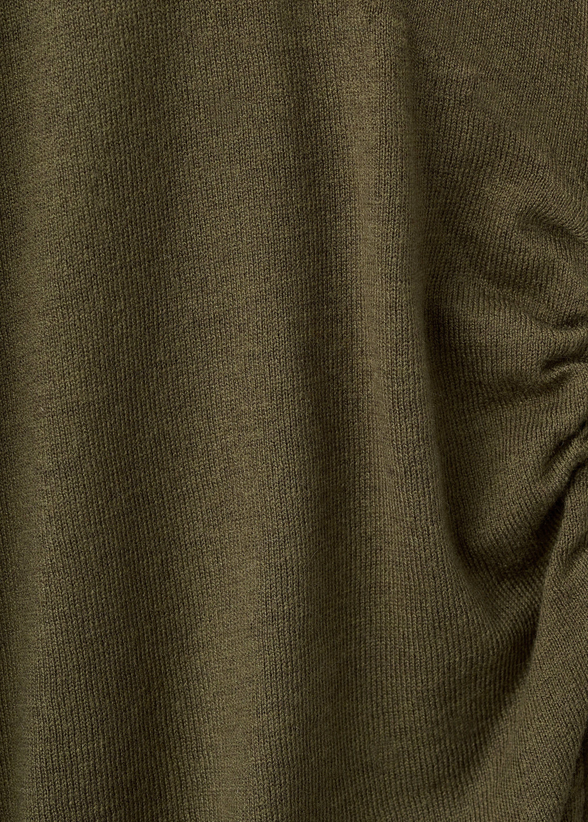 Perkins-neck knitted dress - Details of the article 0