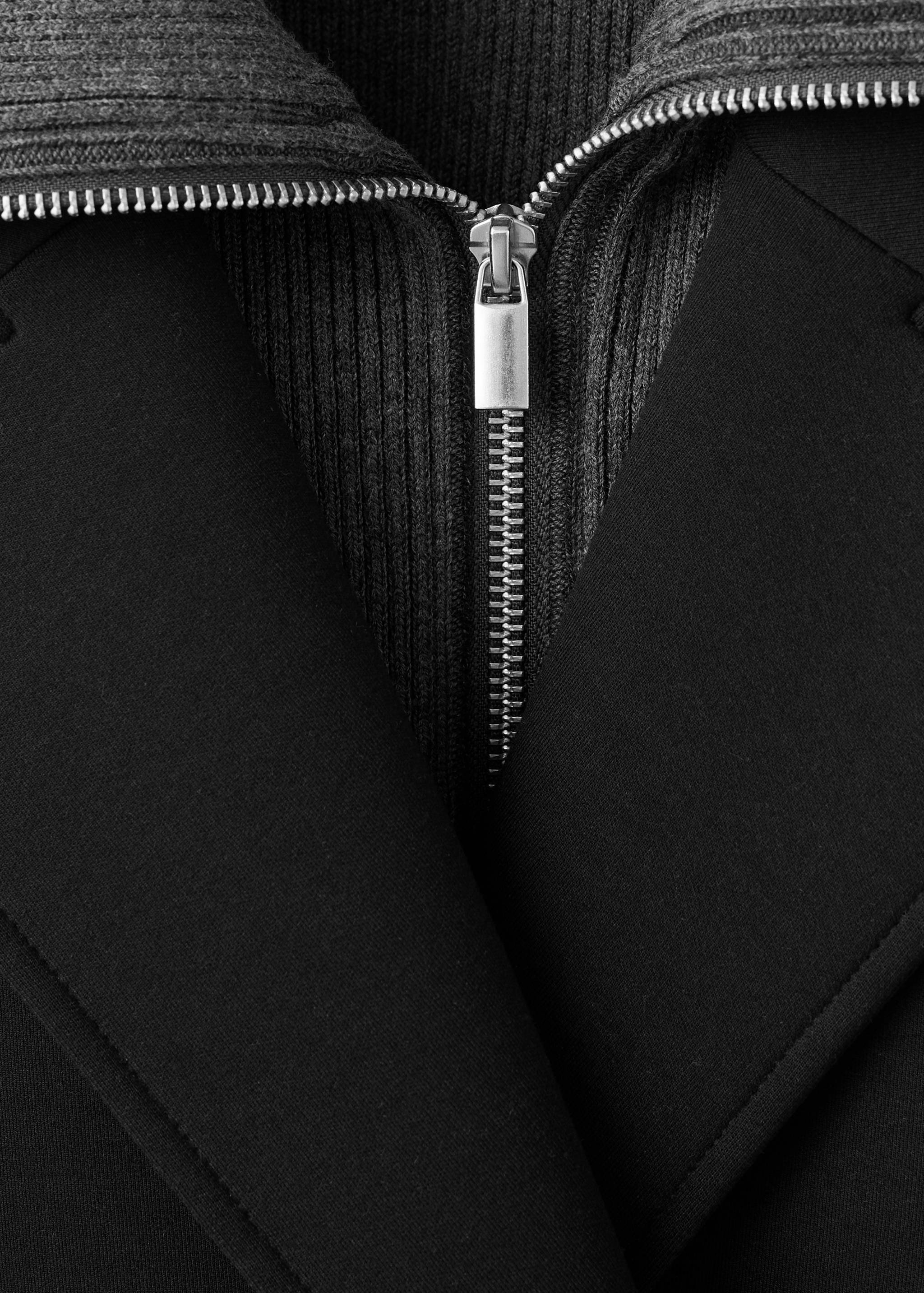 Long combined coat - Details of the article 8
