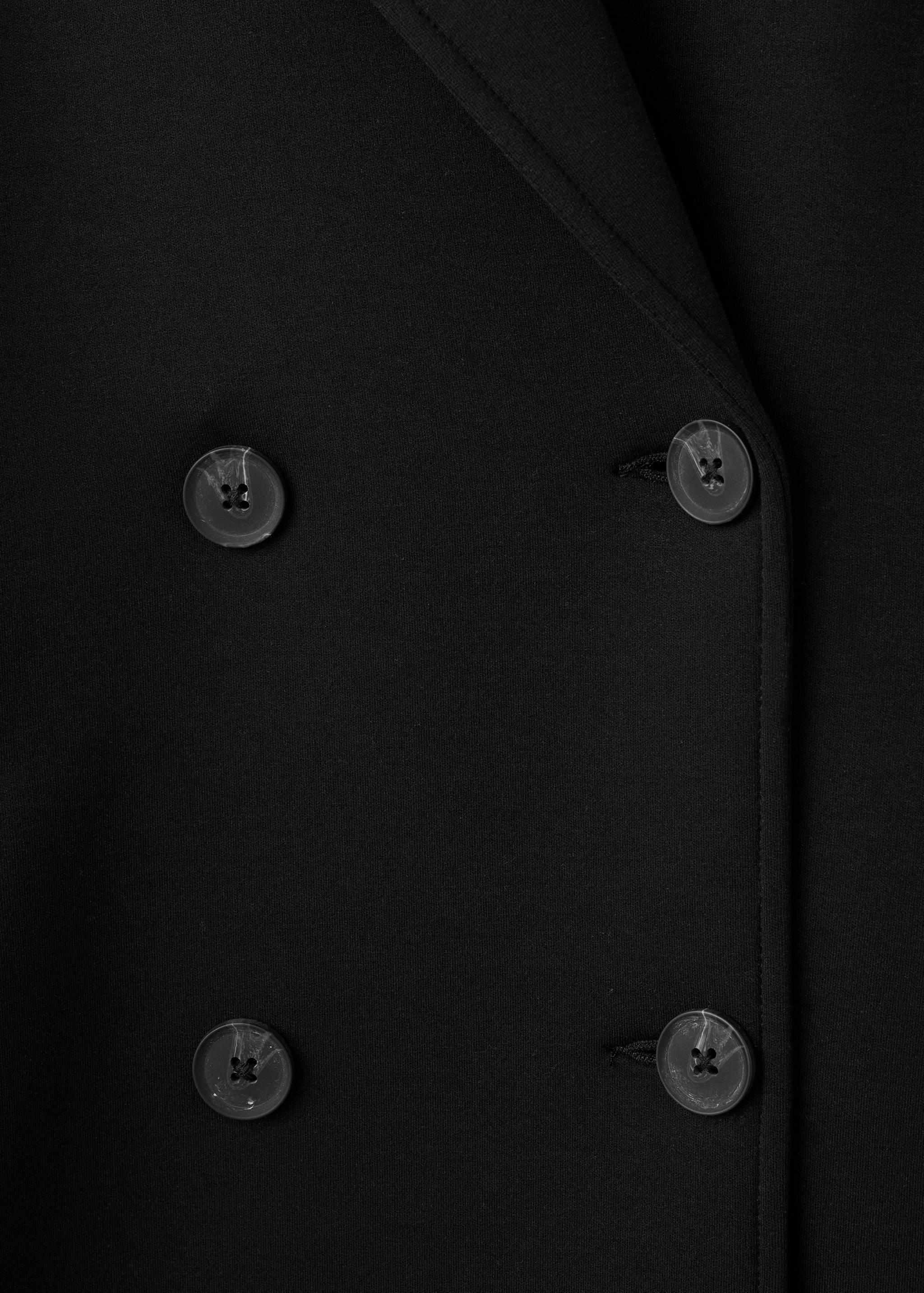 Long combined coat - Details of the article 0