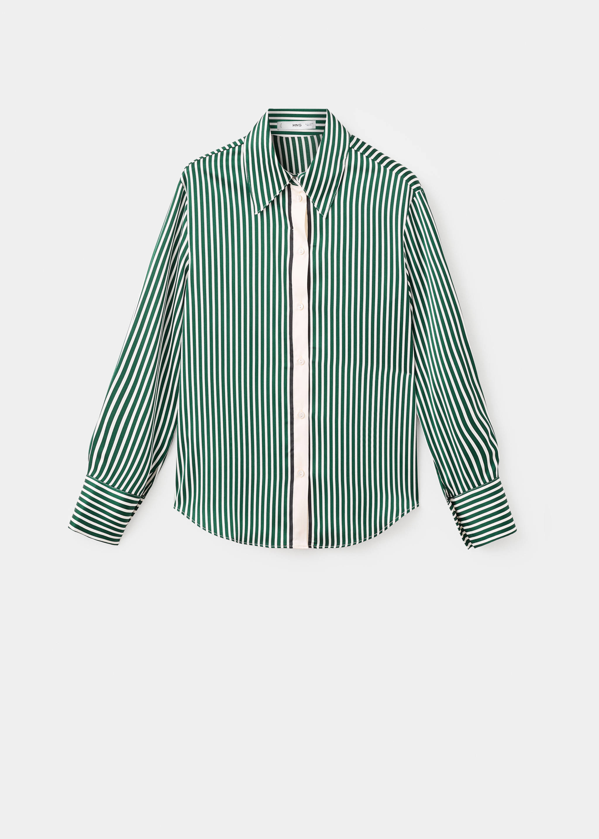 Combined striped shirt - Article without model