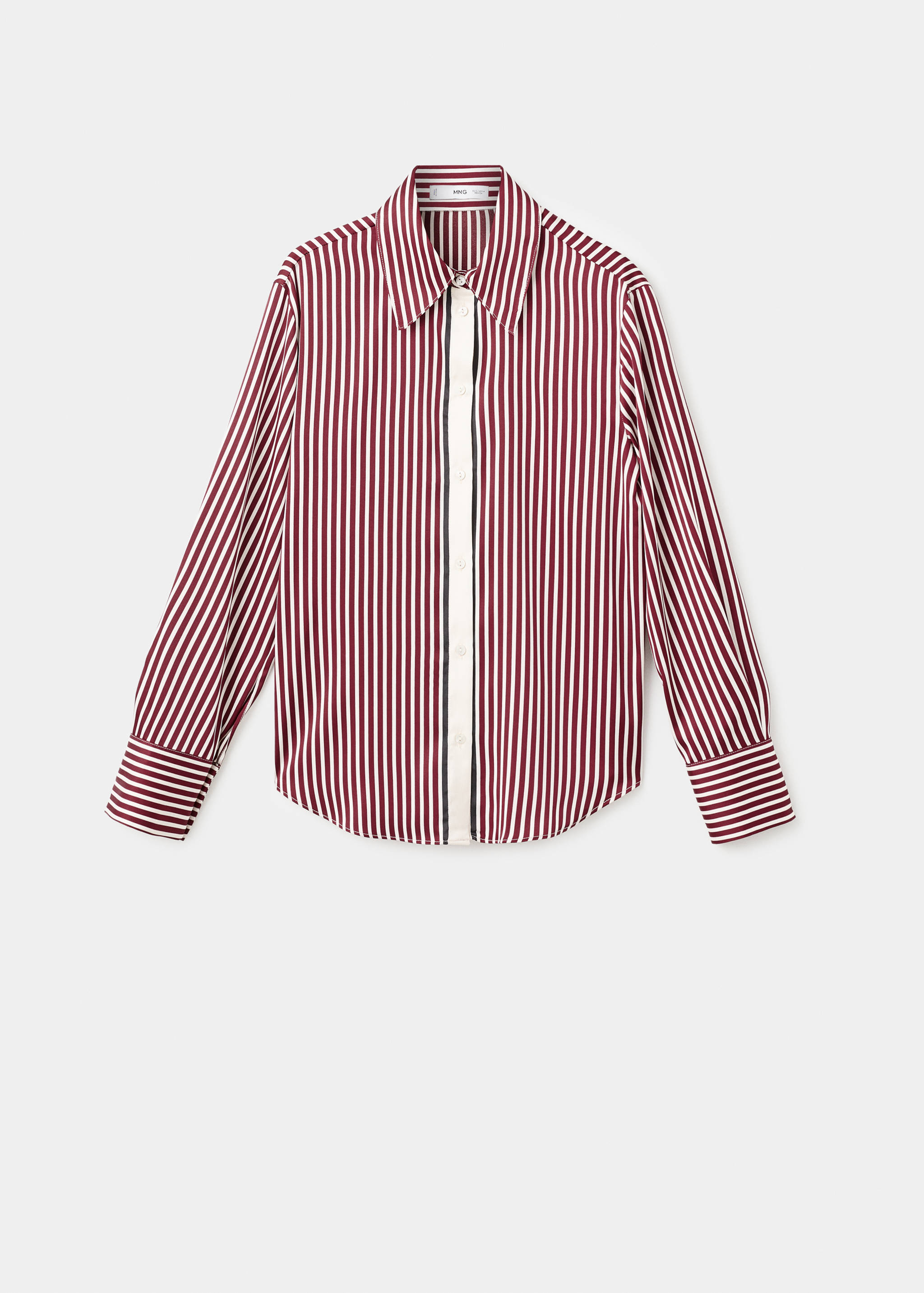 Combined striped shirt - Article without model