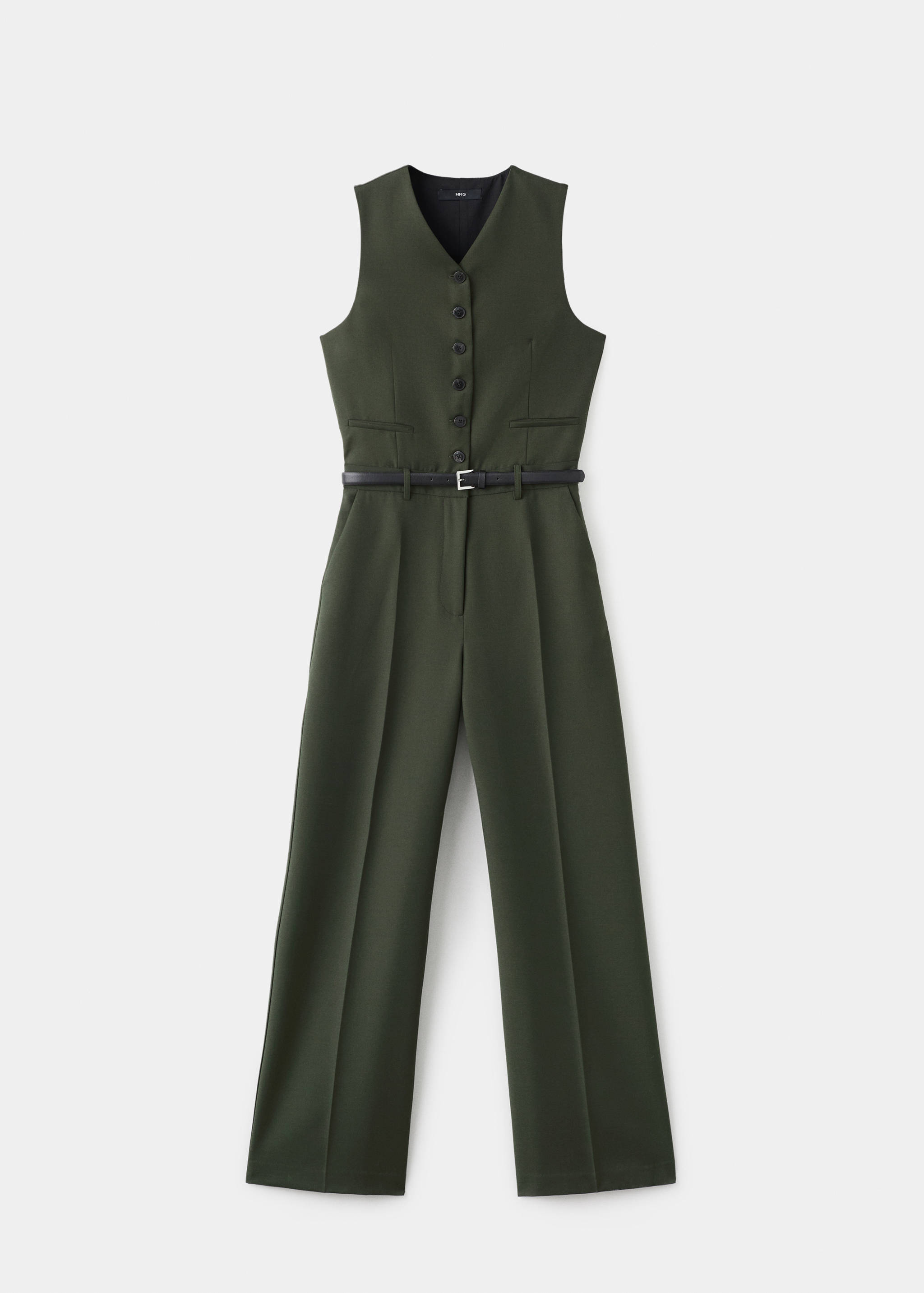 Suit-style jumpsuit with suit - Article without model