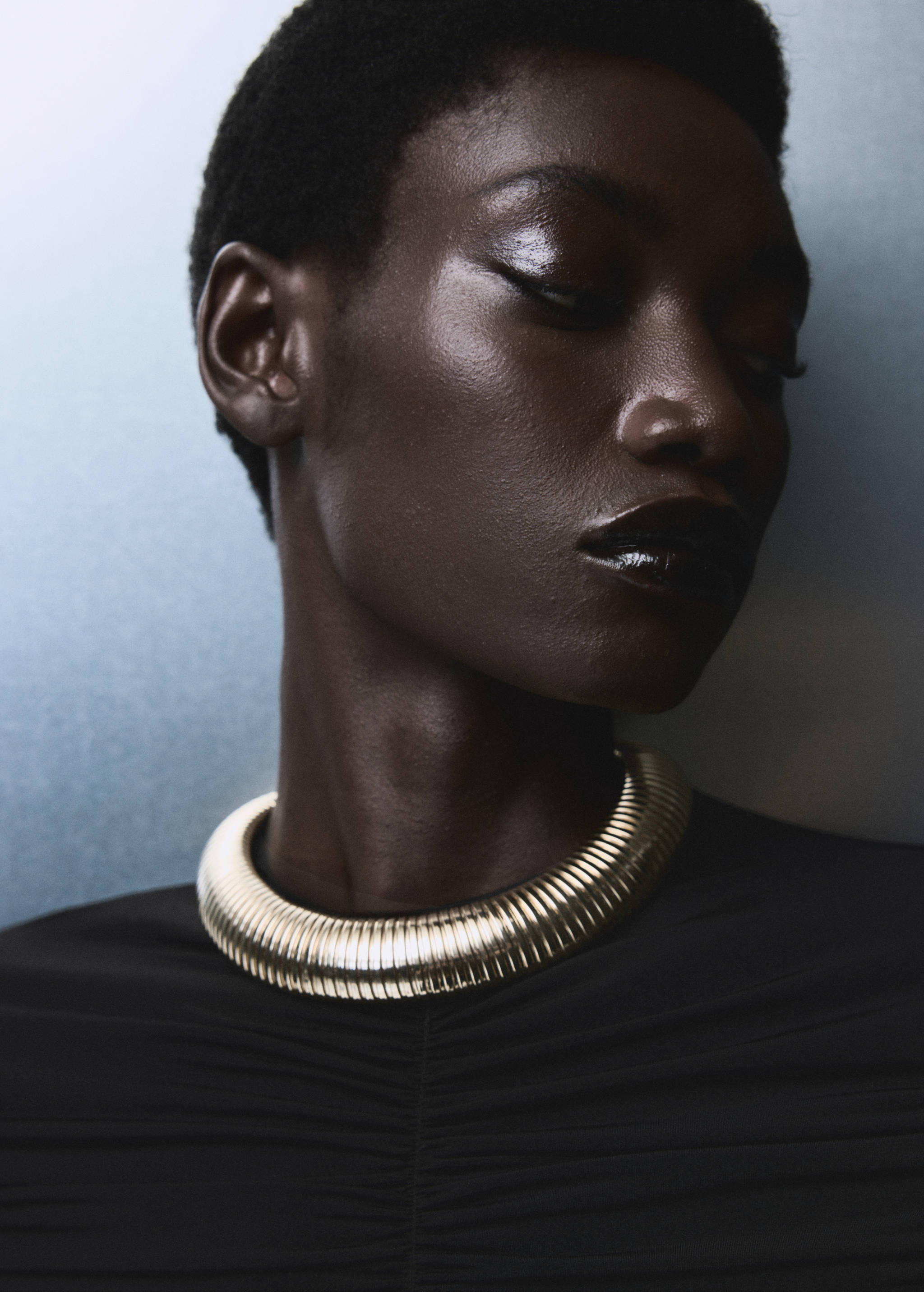 Combined ruched jumpsuit - Details of the article 1