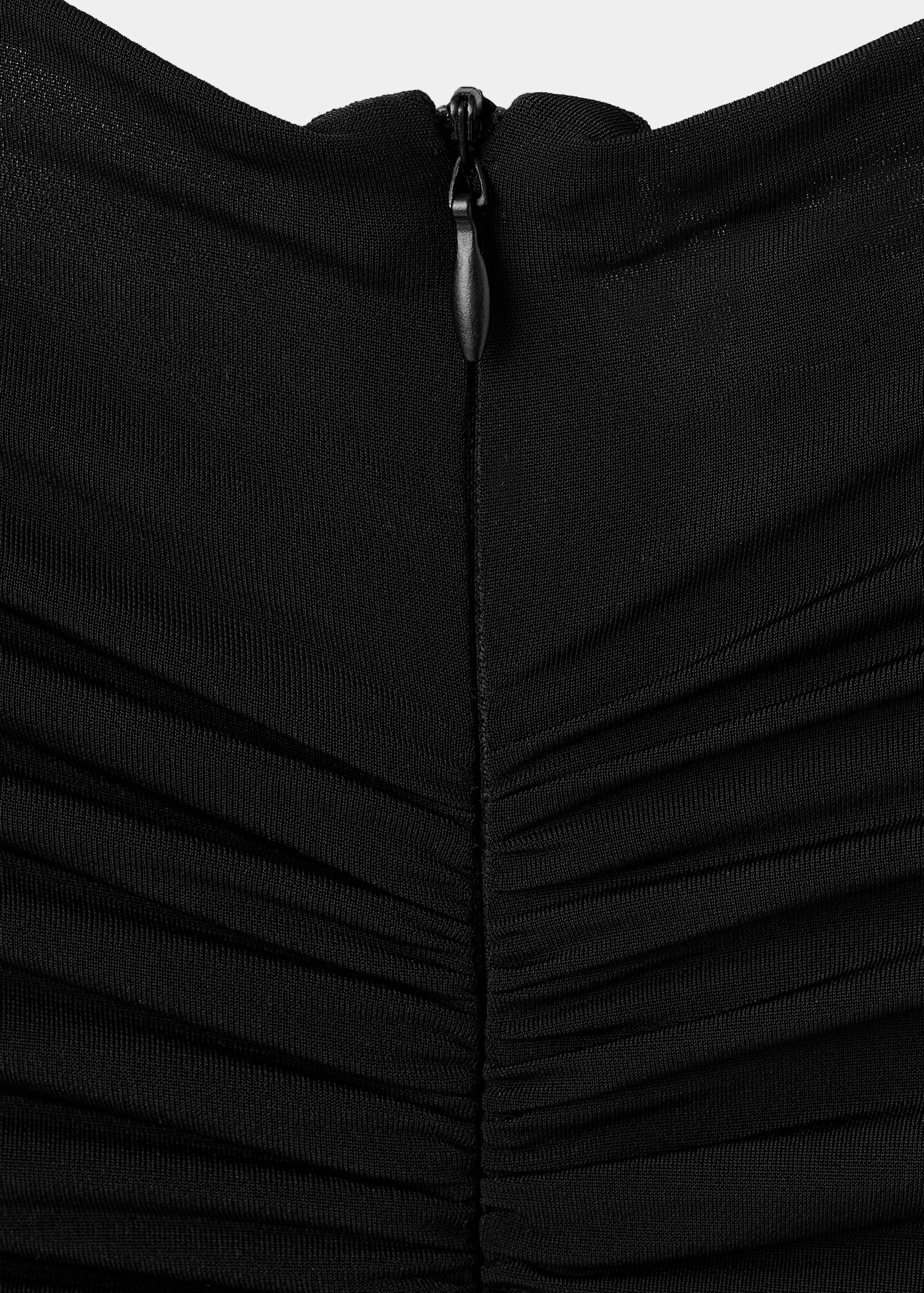 Combined ruched jumpsuit - Details of the article 0