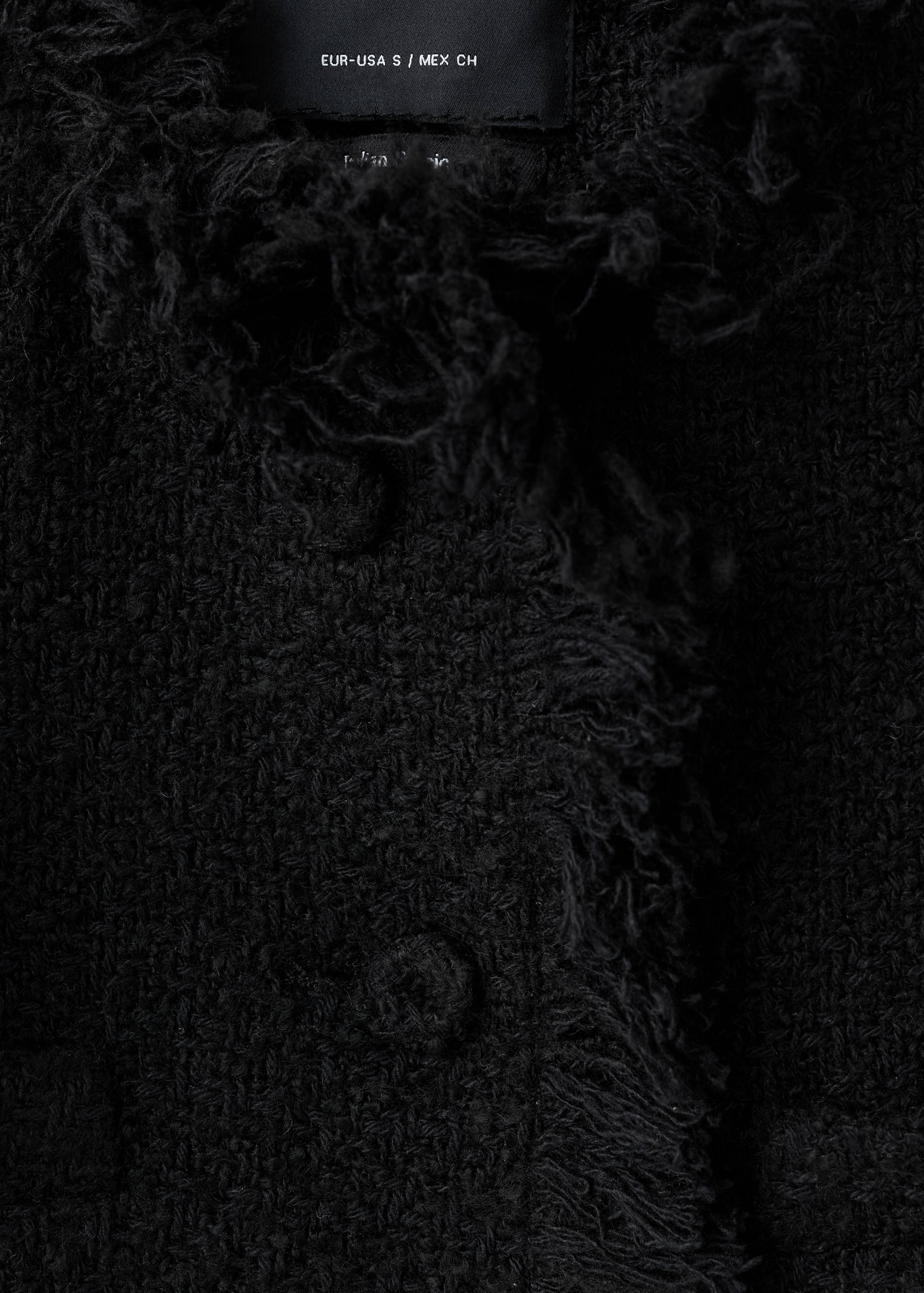 Veste tweed bords effilochés - Détail de l'article 8