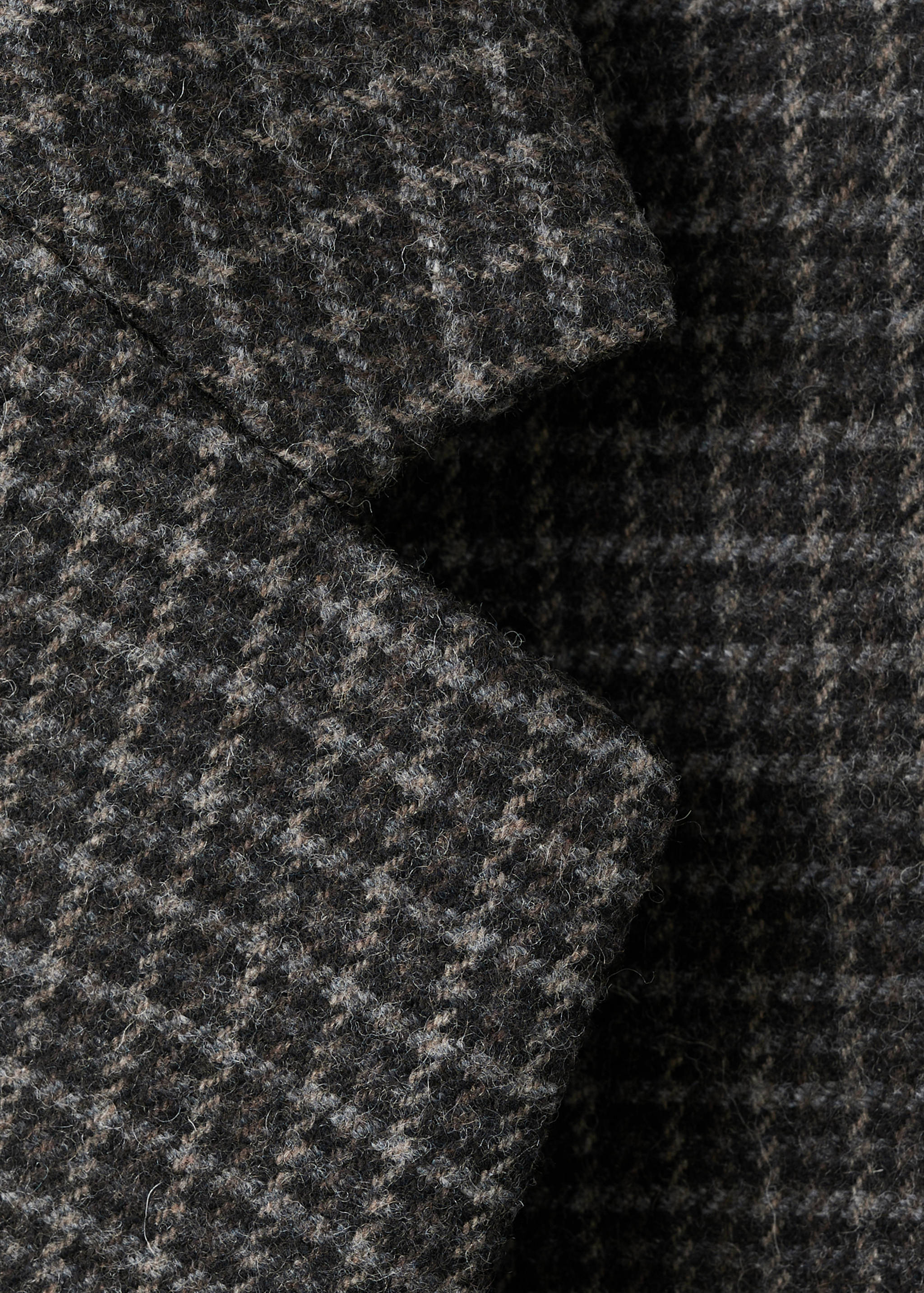 Wool check blazer - Details of the article 0