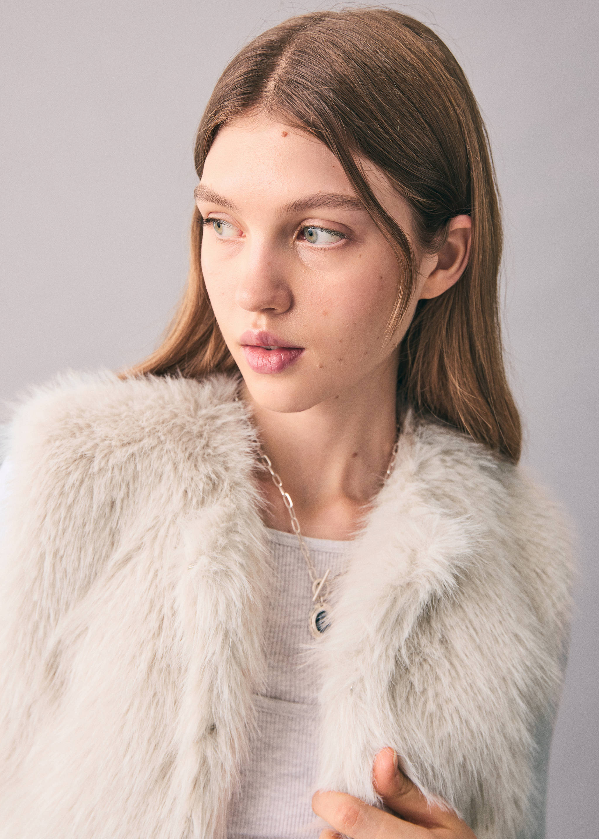 Gilet imitation fourrure - Détail de l'article 1