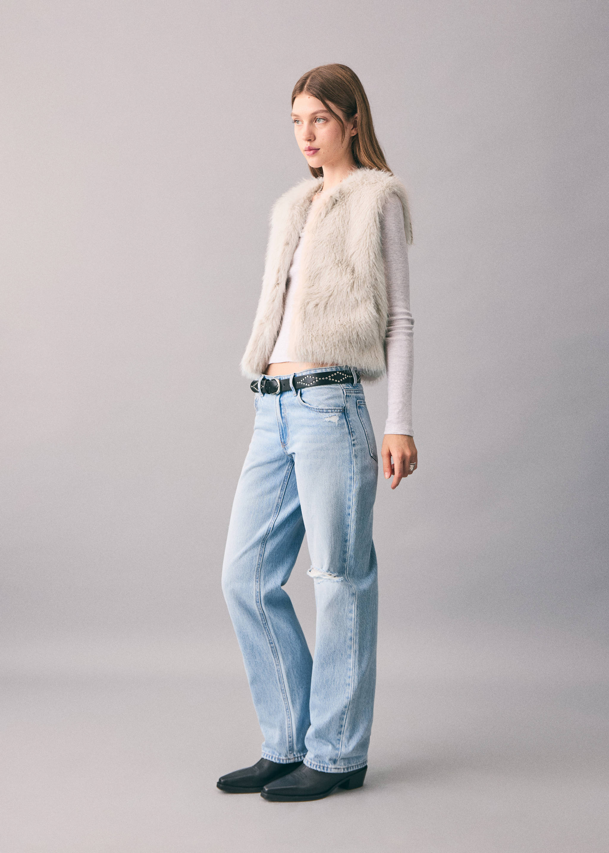 Gilet imitation fourrure - Détail de l'article 6